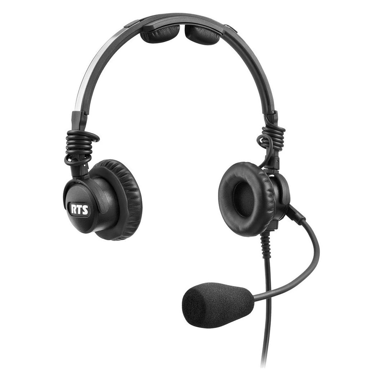 

Bosch LH-302 Double-Sided Headset, Black/Stainless Steel with Dynamic Mic & A4M Connector