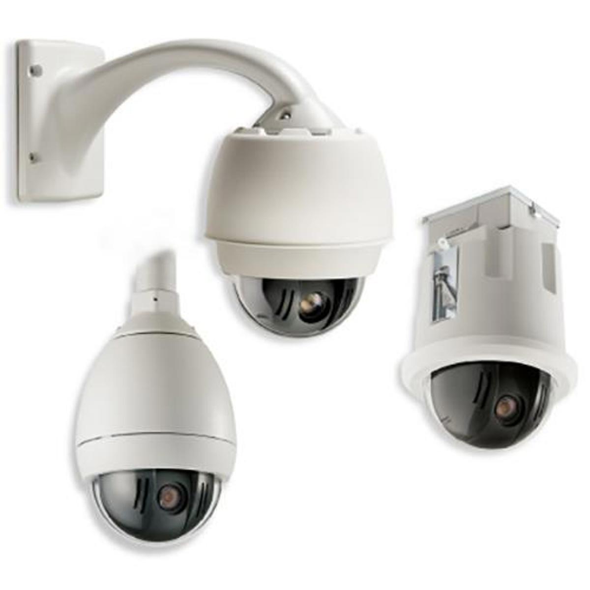 

Bosch AutoDome 300 PTZ 26x D/N IP Indoor Camera, Clear Bubble, Pipe Mount, 24VAC