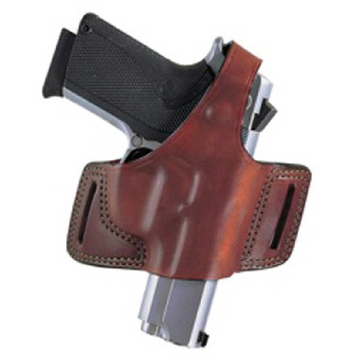 

Bianchi Black Widow LH Belt Slide Holster for Glock 20 / 21 Pistols, Tan Leather