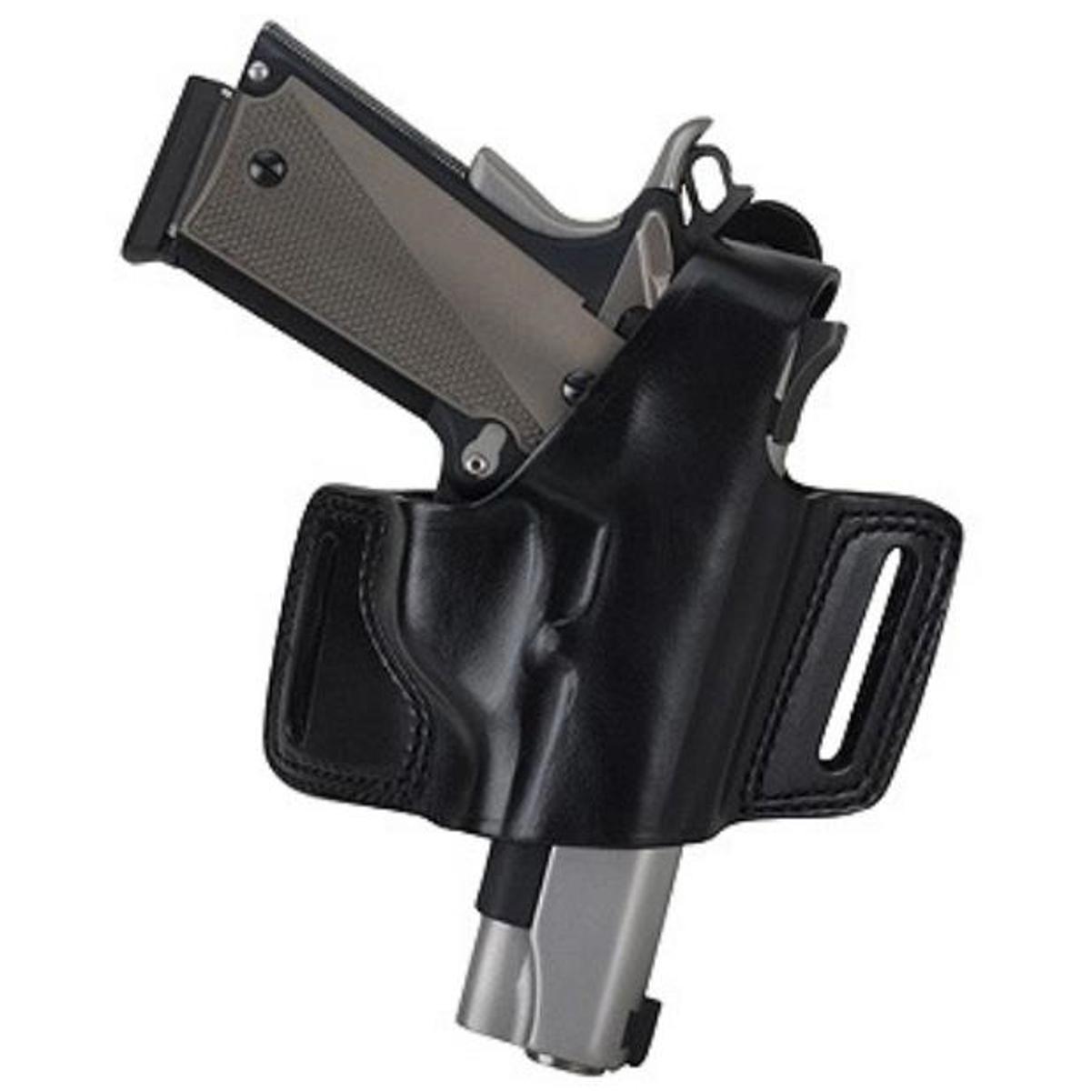 

Bianchi Black Widow RH Belt Slide Holster for H&K USP .40 Pistol, Black Leather