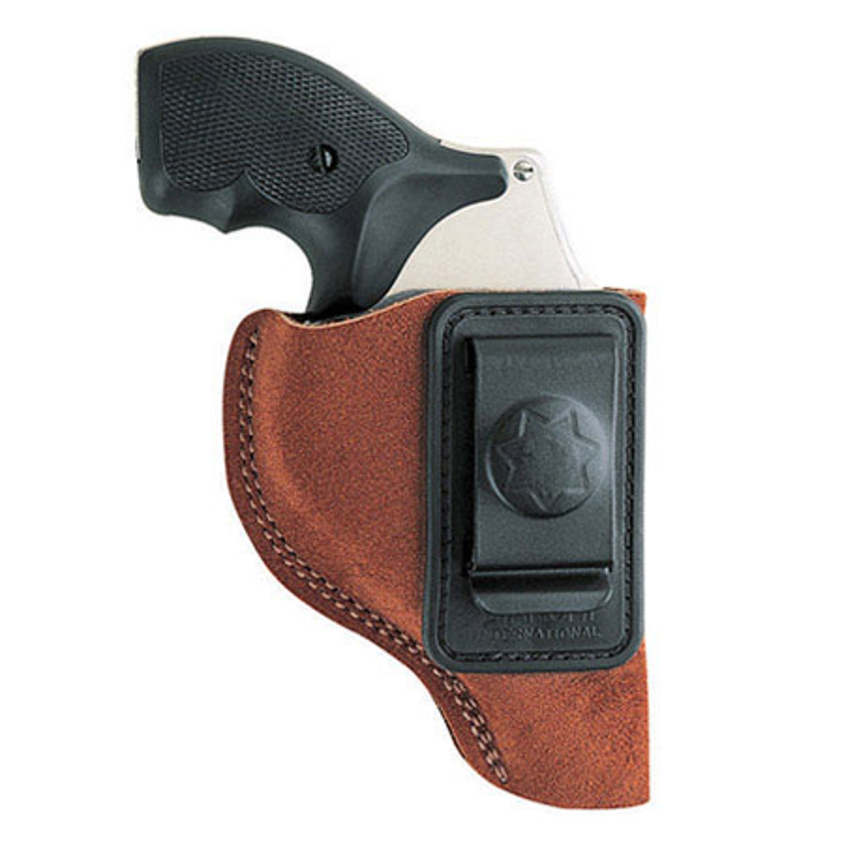 

Bianchi Model 6 Inside Waistband Holster, Rust Suede Finish