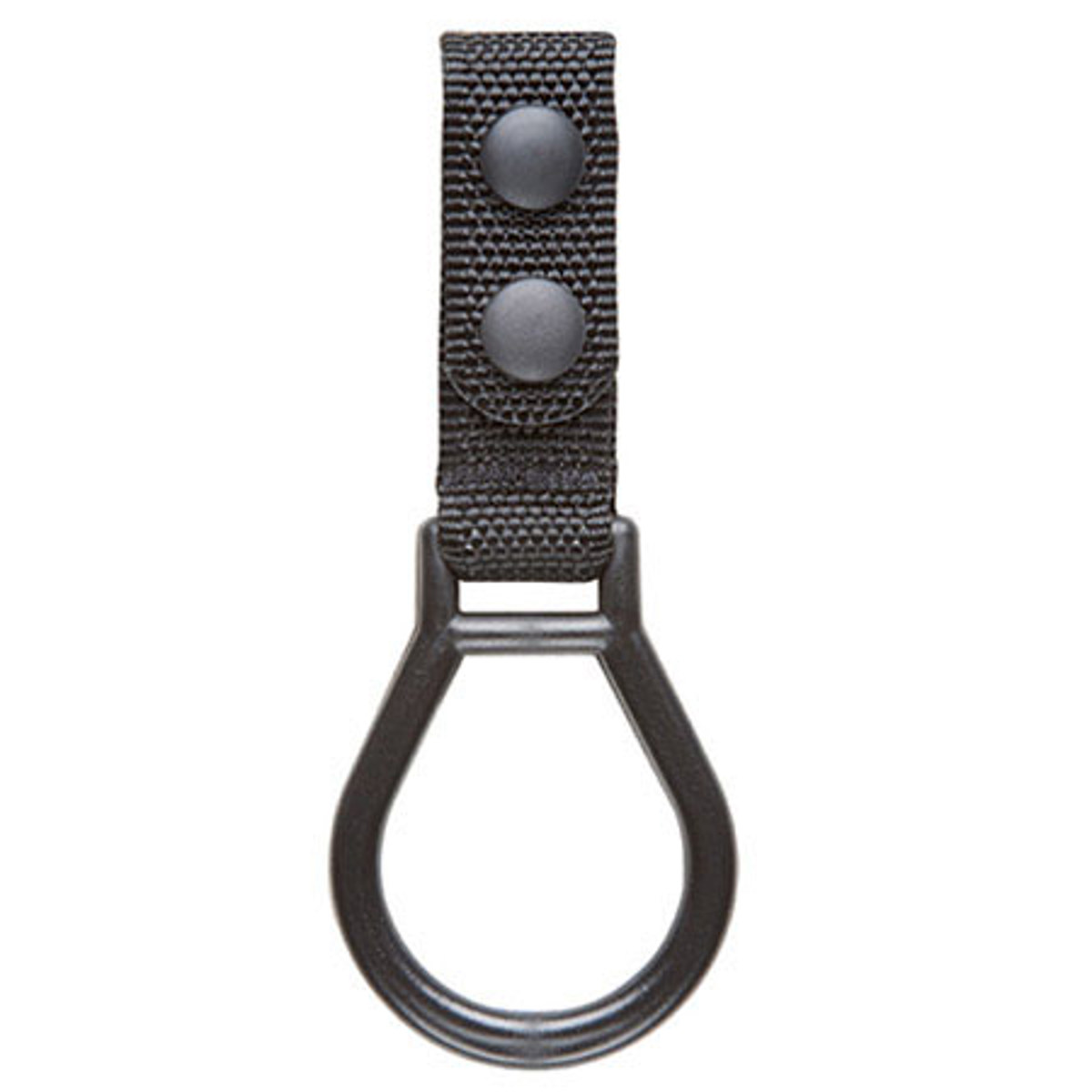 

Bianchi Model 7409K Flashlight Ring Belt Keeper, Plain Finish, Black