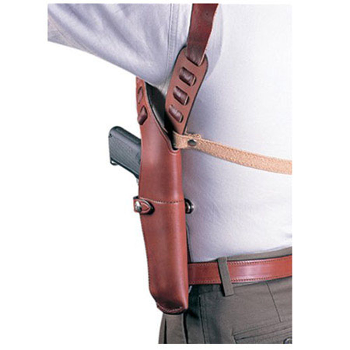 

Bianchi Model X15H Right Hand Shoulder Harness, Plain Finish, Tan