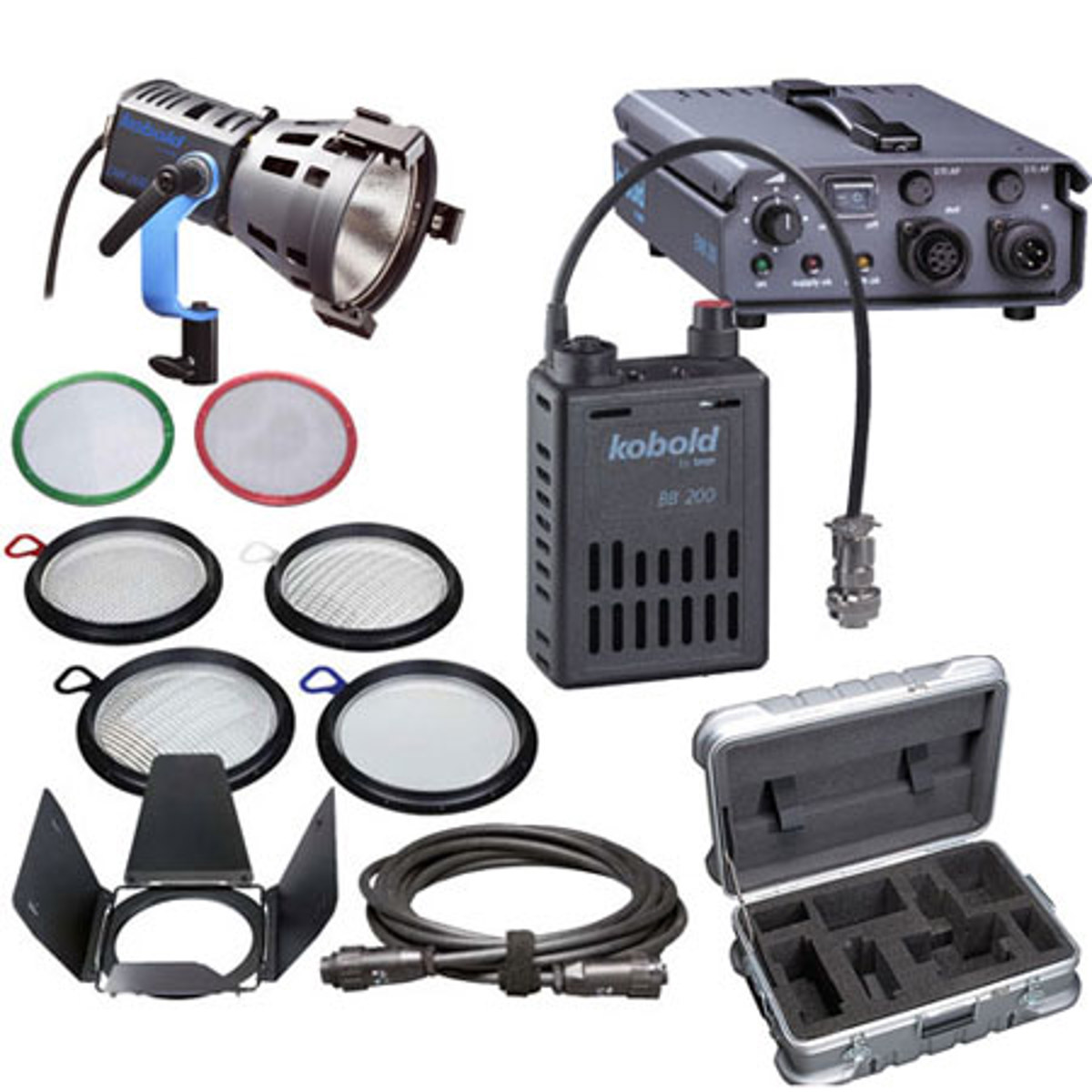 

Bron Kobold DW 200 Par AC/DC Flight Kit with Case