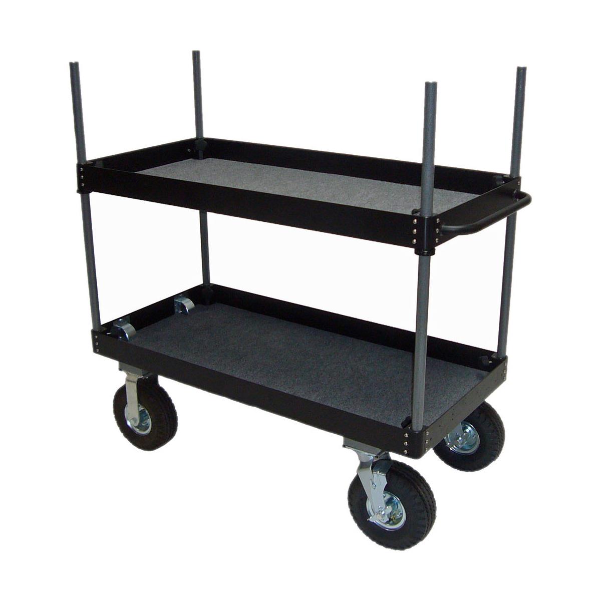 Image of Backstage Aluminum Camera Case Cart with Wheels