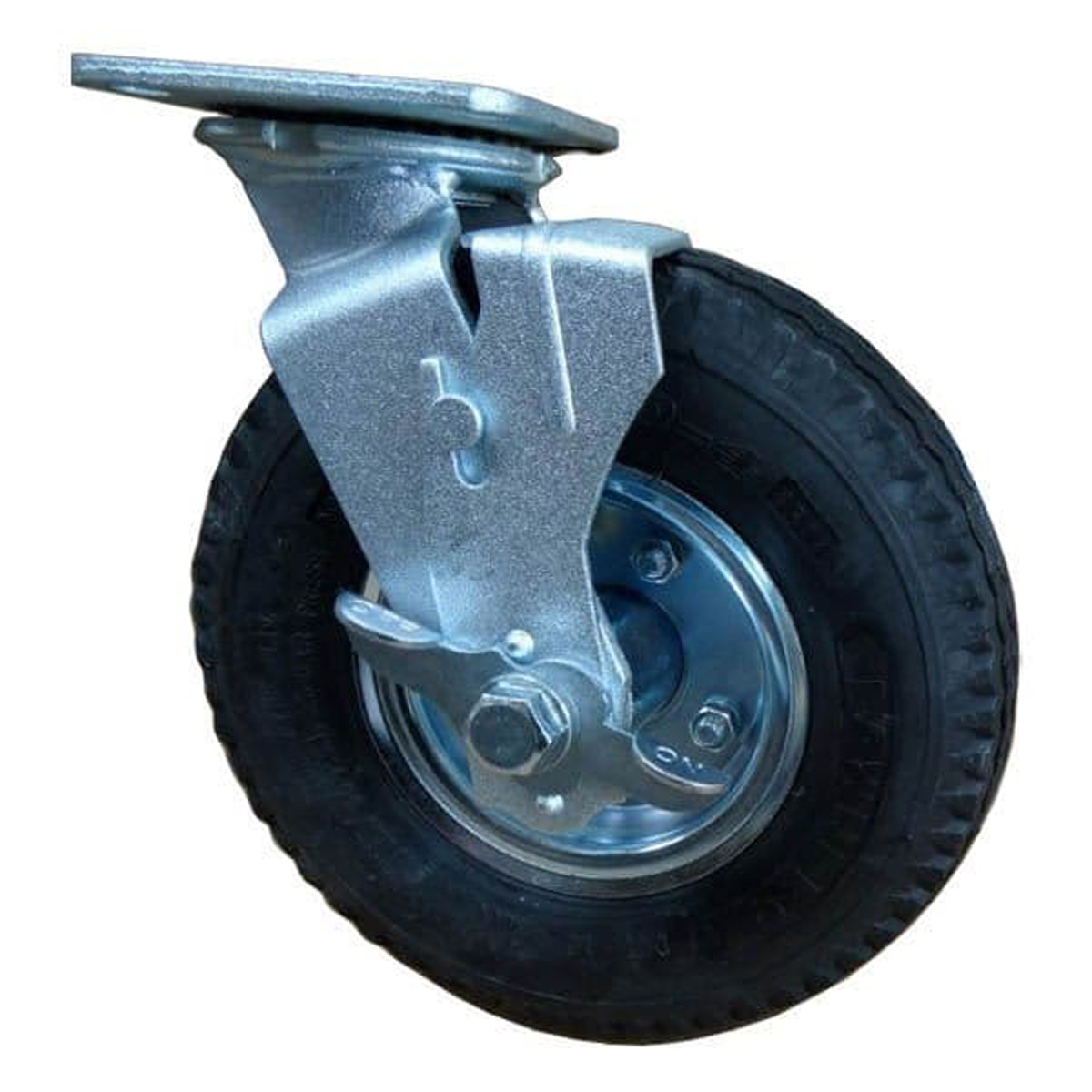 

Backstage 8" Swivel Caster Pneumatic Wheel with Brake (2.80/2.50-4)