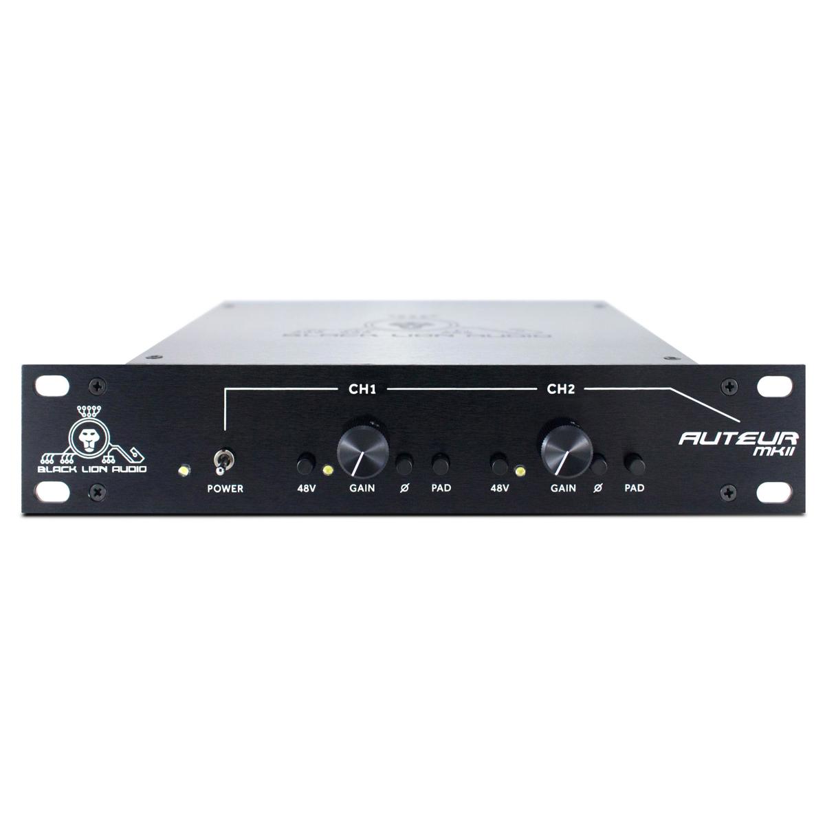 

Black Lion Audio Auteur MkII 2 Channel Mic Preamplifier