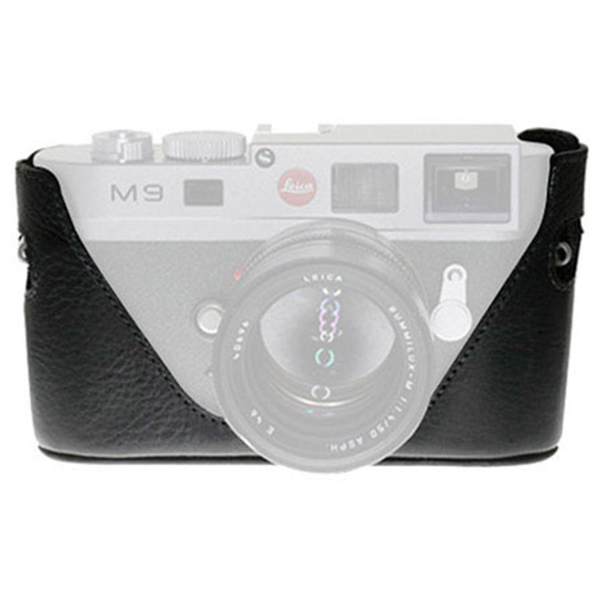 Black Label Bag M8/M9 Half Leather Case for Leica M9, M8 or M8.2 -  BLB303BLK