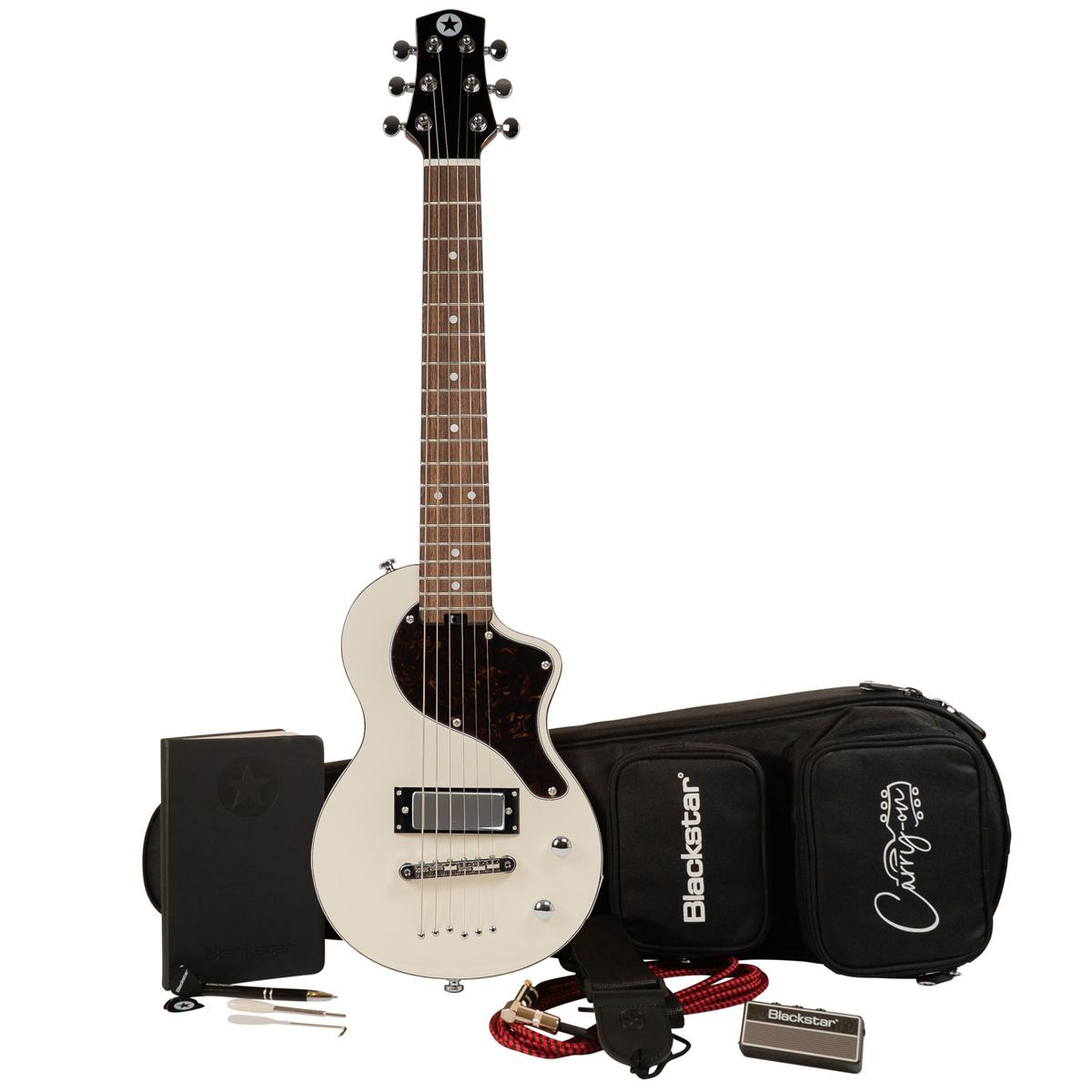 

Blackstar Carry-On Standard Pack Electric Guitar with amPlug2 FLY, Vintage White