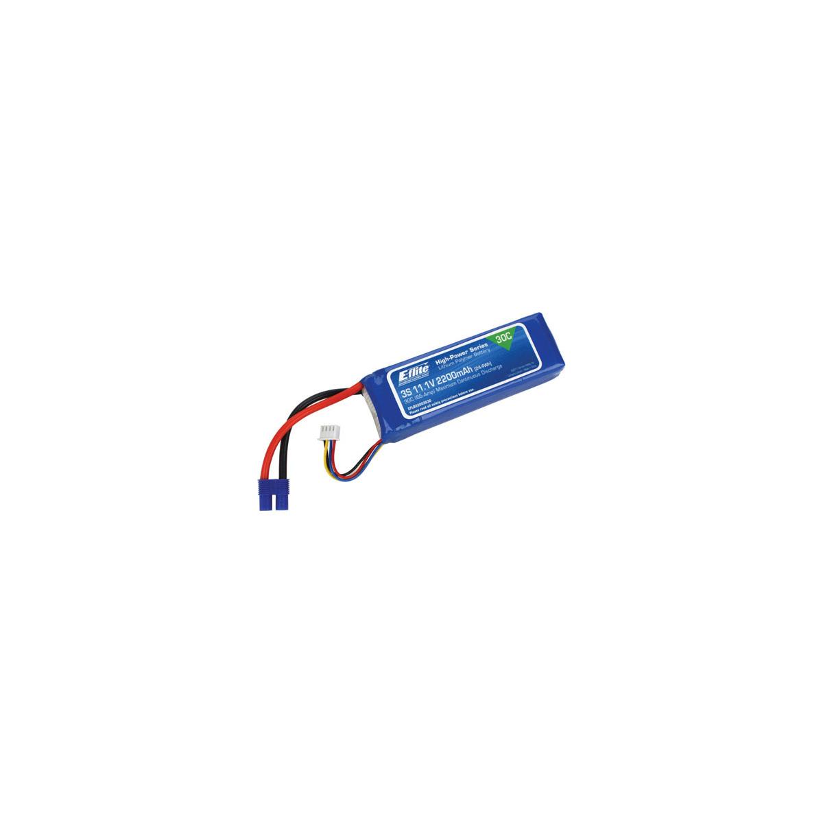 Image of E-flite Lithium-polymer Battery for 450 3D Helicopter/Park Flyers