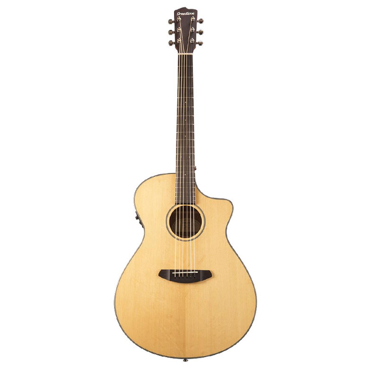 Image of Breedlove Discovery Concerto Sunburst CE Sitka Acoustic Electric Guitar