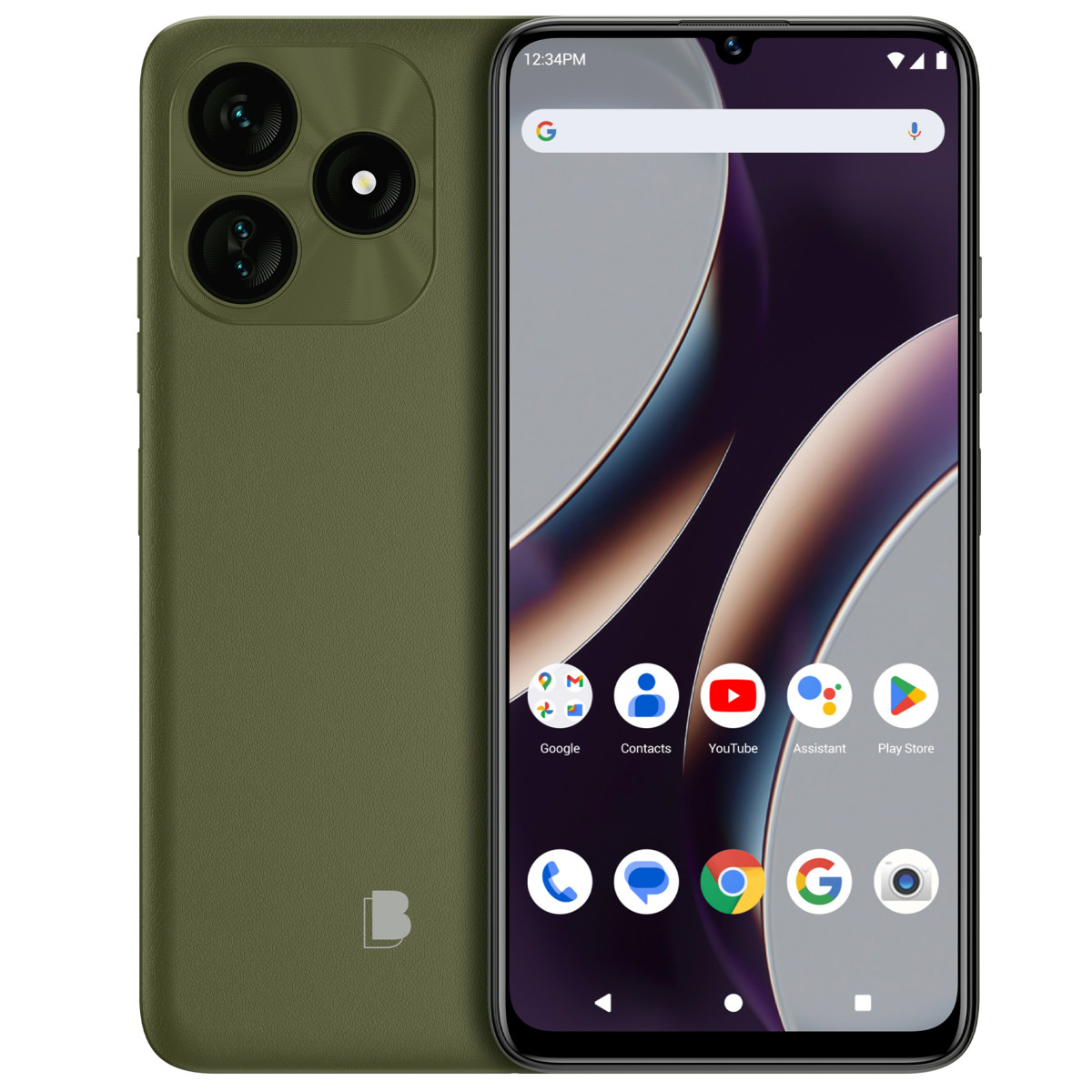 

BLU G73L 6.8" HD+ Infinity 64GB 4G LTE GSM Smartphone, Unlocked Green