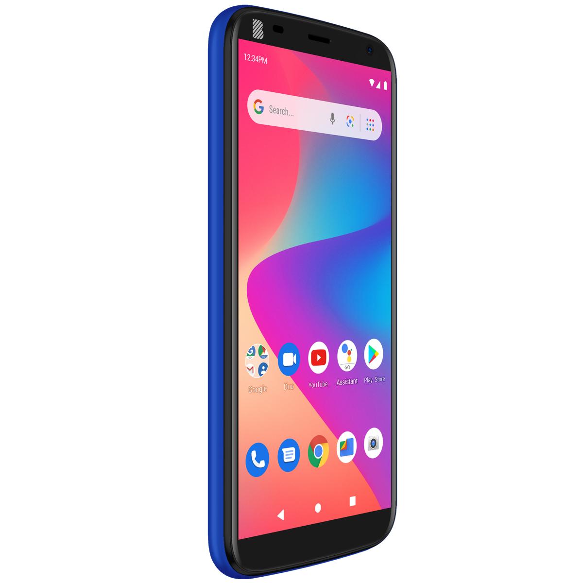 

BLU J7L 5.7" HD+ Curved 32GB Dual-SIM GSM Smartphone, 1GB RAM, Unlocked, Blue