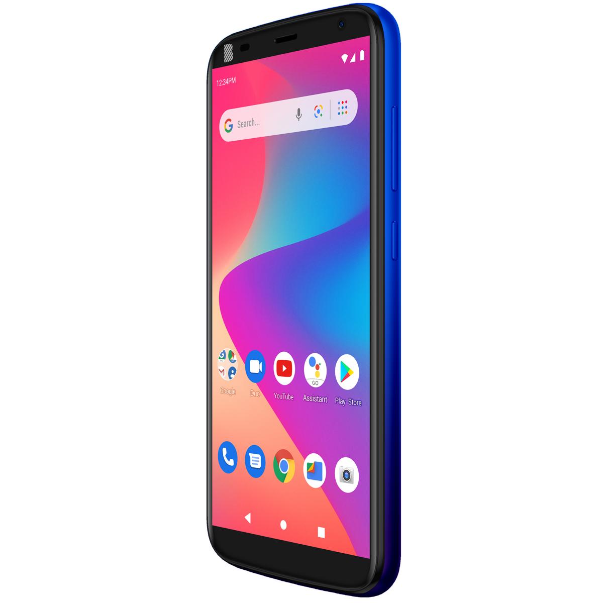 

BLU C6L 2020 5.7" HD+ Curved 16GB 2-SIM GSM Smartphone, 1GB RAM, Unlocked, Blue