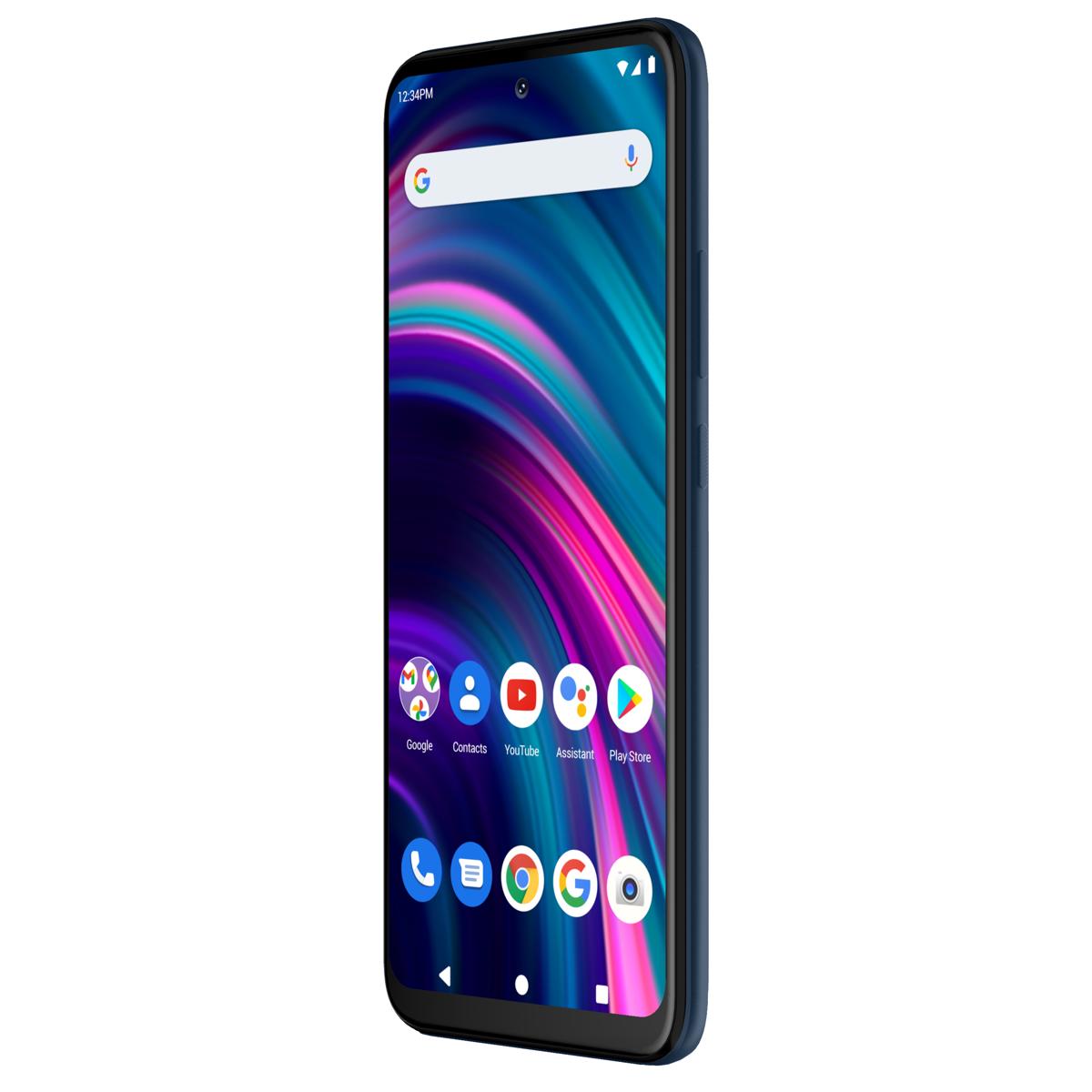 

BLU G71+ 6.5" HD+ 64GB 2-SIM 4G LTE GSM Smartphone,4GB,Unisoc T610,Unlocked,Blue