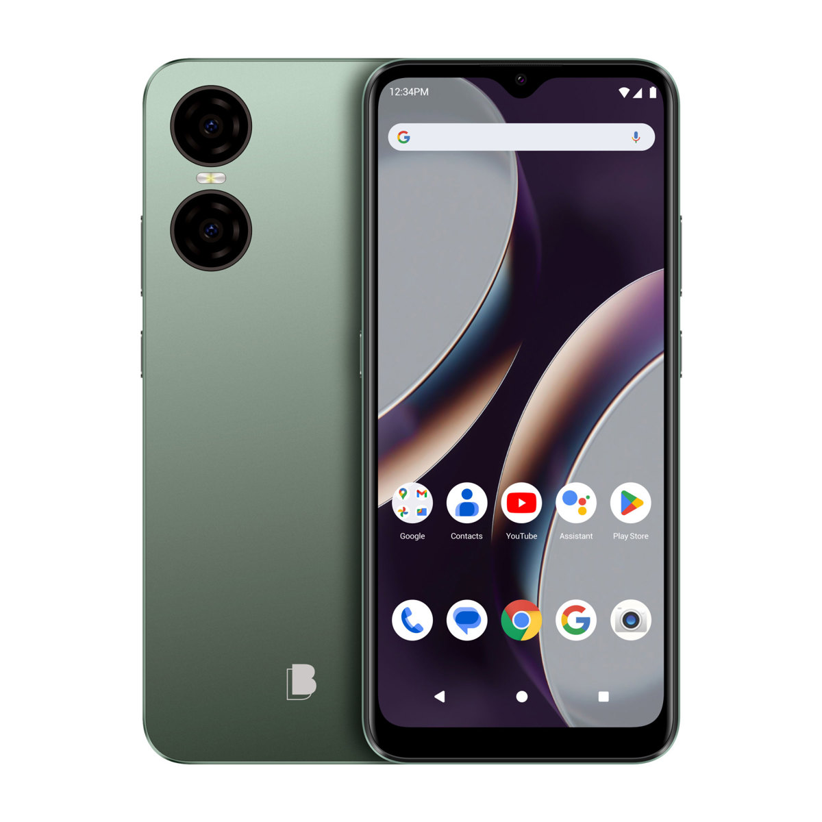 

BLU G63 G0870 6.8" HD+ Infinity 128GB 4G LTE GSM Smartphone, Unlocked Green