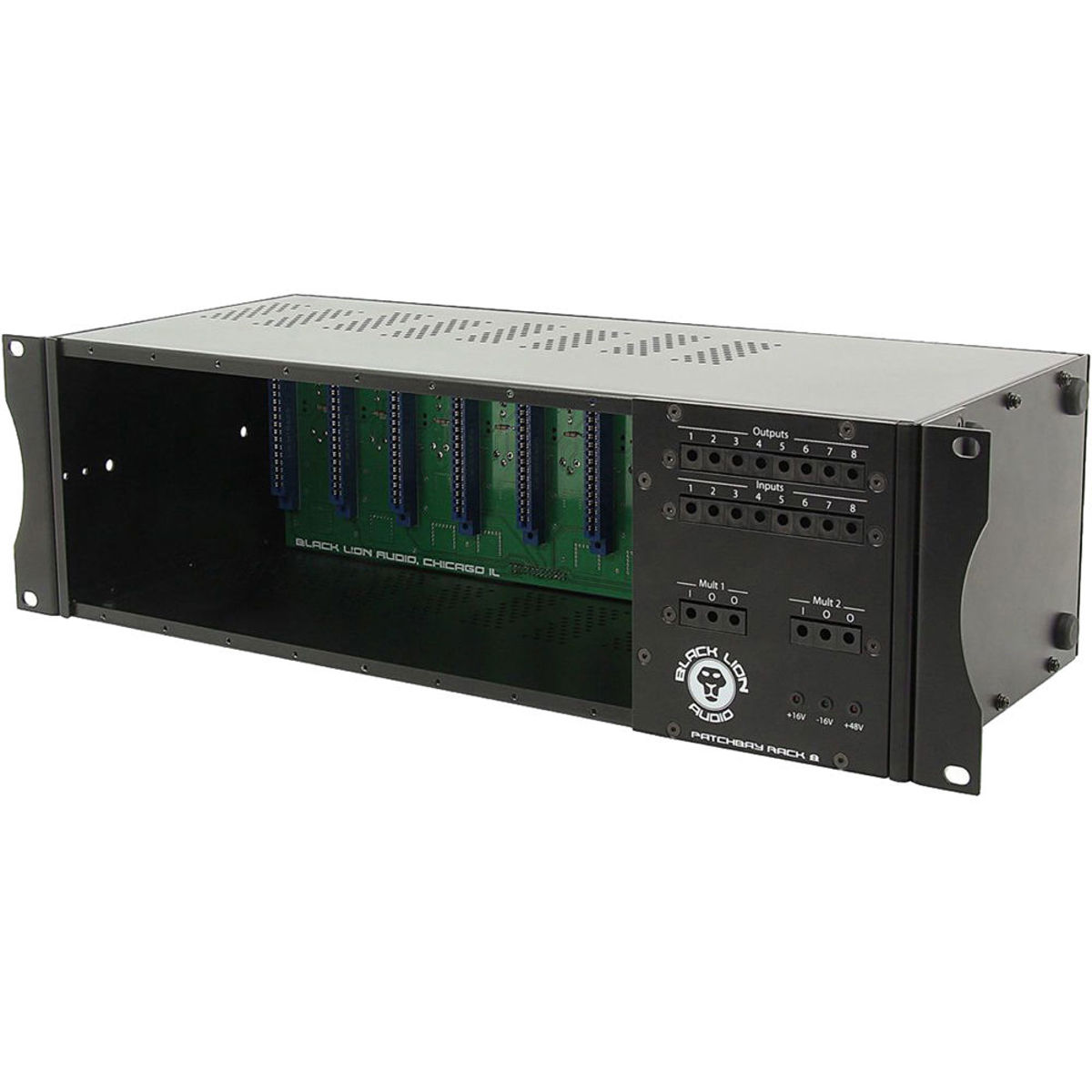 

Black Lion Audio 500-Series PBR-8 8-Slot Rack with Built-In Patchbay