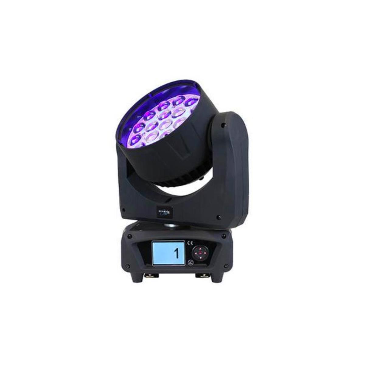Image of Blizzard Lighting Stiletto Glo19 Moving Head Fixture with 19x 15W OSRAM RGBW LED