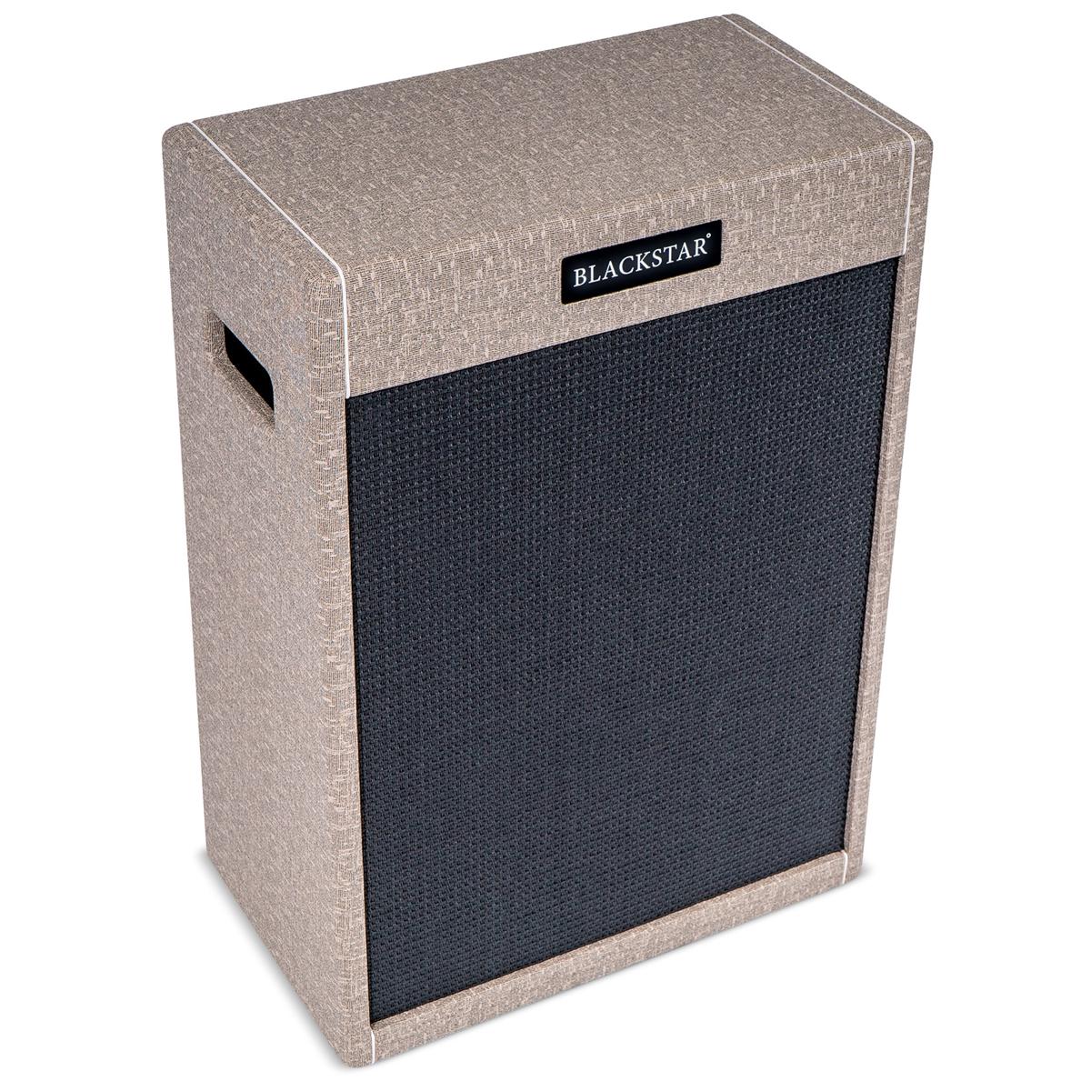 

Blackstar St. James 212VOC Vertical 140W 2x12" Speaker Cabinet, Fawn