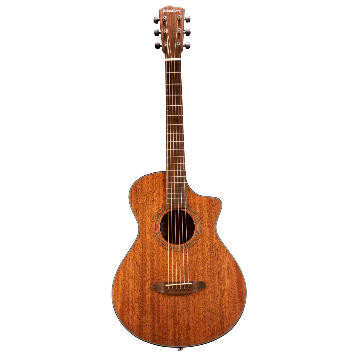 Breedlove Wildwood Concertina Satin CE Acoustic Electric Guitar,African Mahogany -  WWCA01CEAMAM