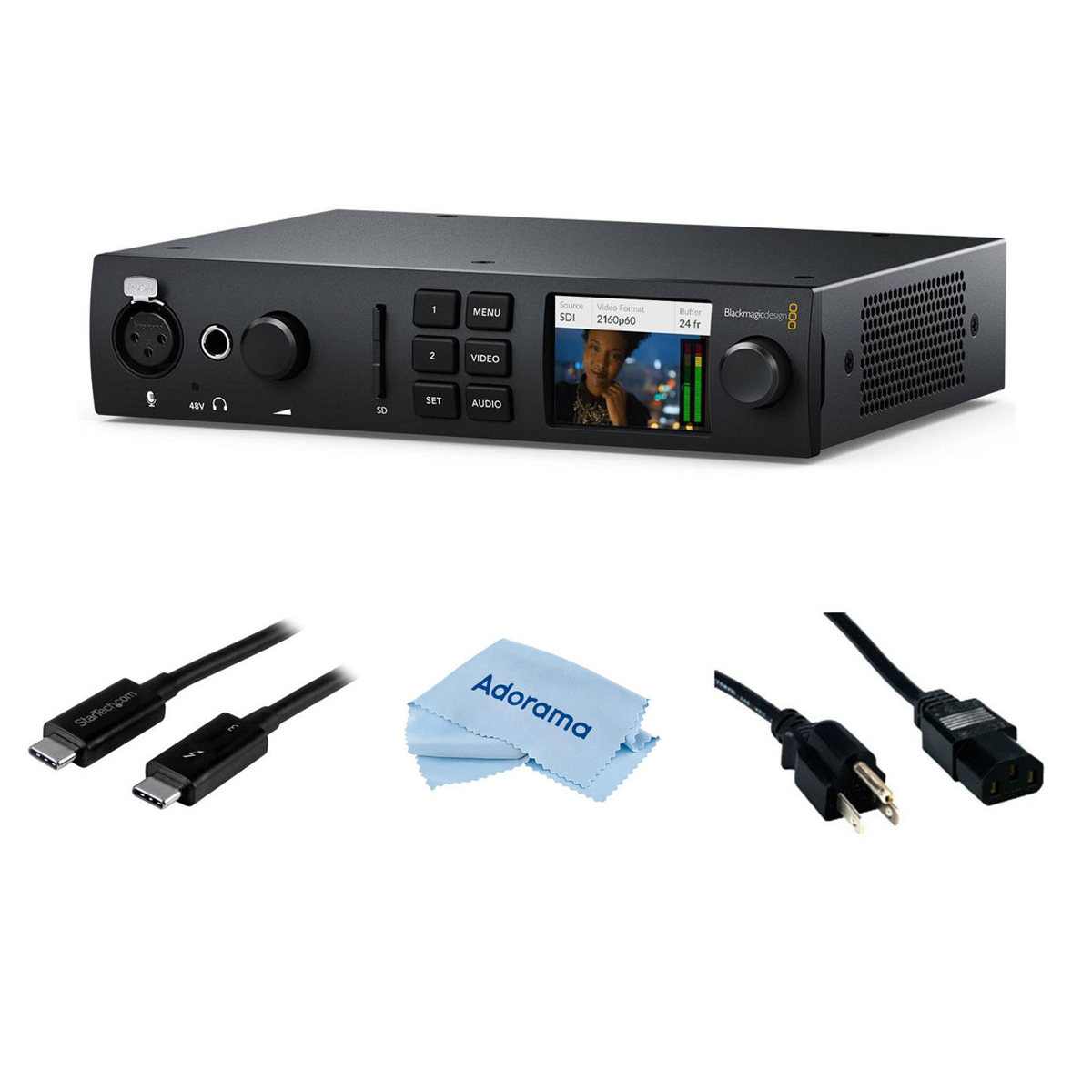 

Blackmagic Design UltraStudio 4K Mini Capture and Playback Un W/Power Cord/Cable