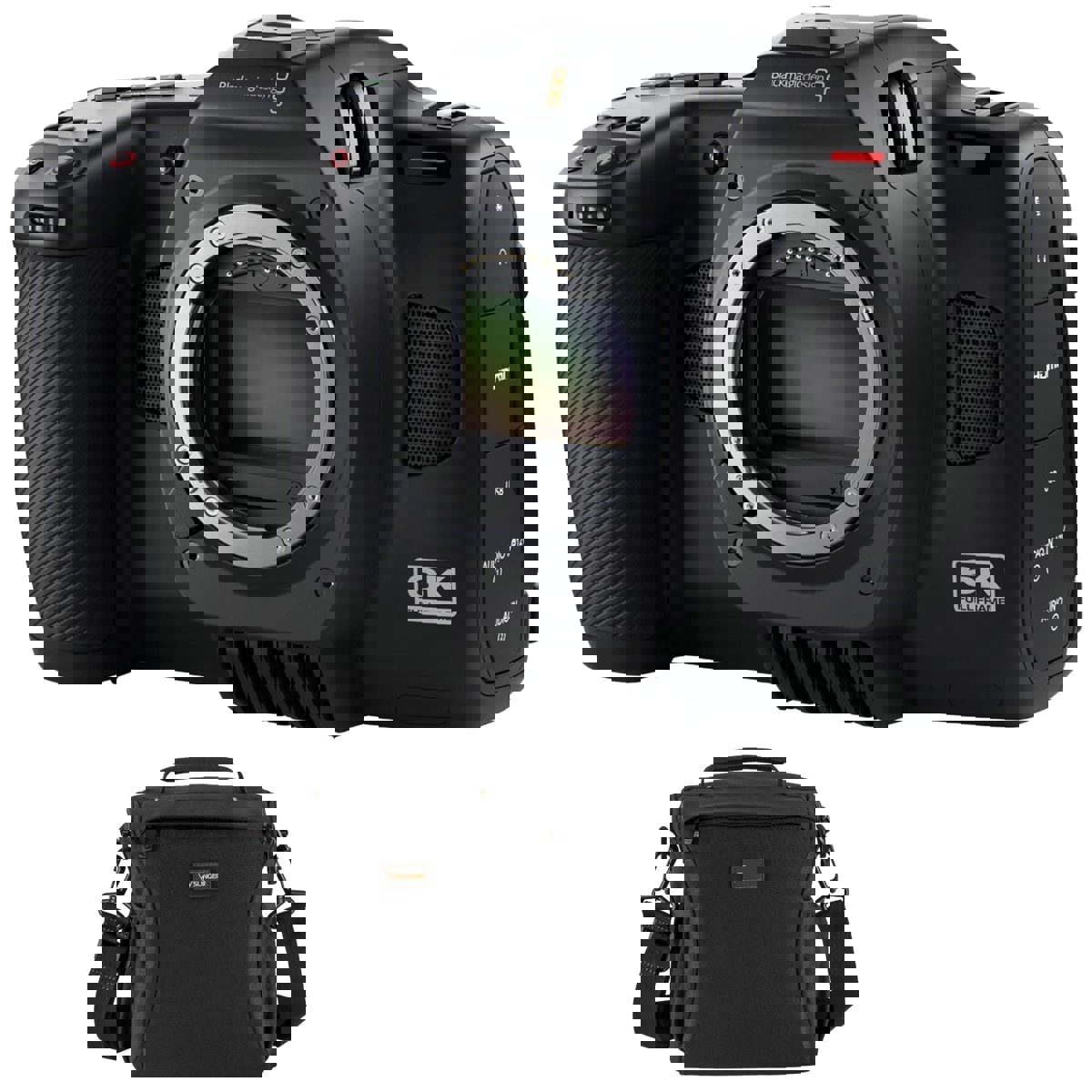 Blackmagic Design Cinema Camera 6K bundle with Multi-Device Shoulder Bag