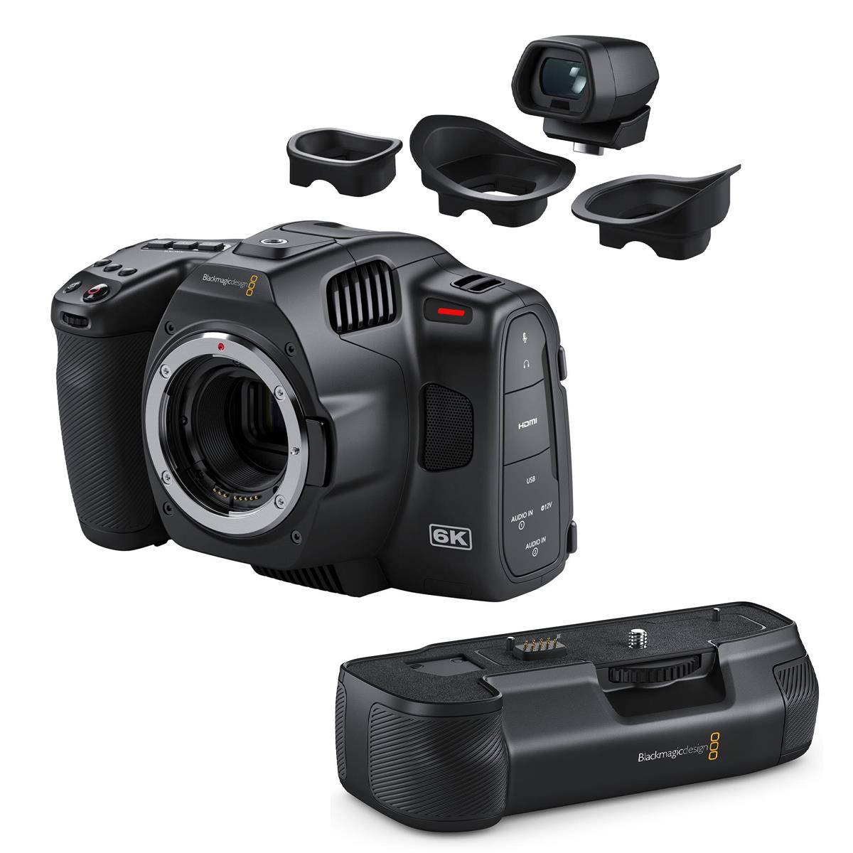 Image of Blackmagic Design Pocket Cinema Camera 6K Pro With EVF