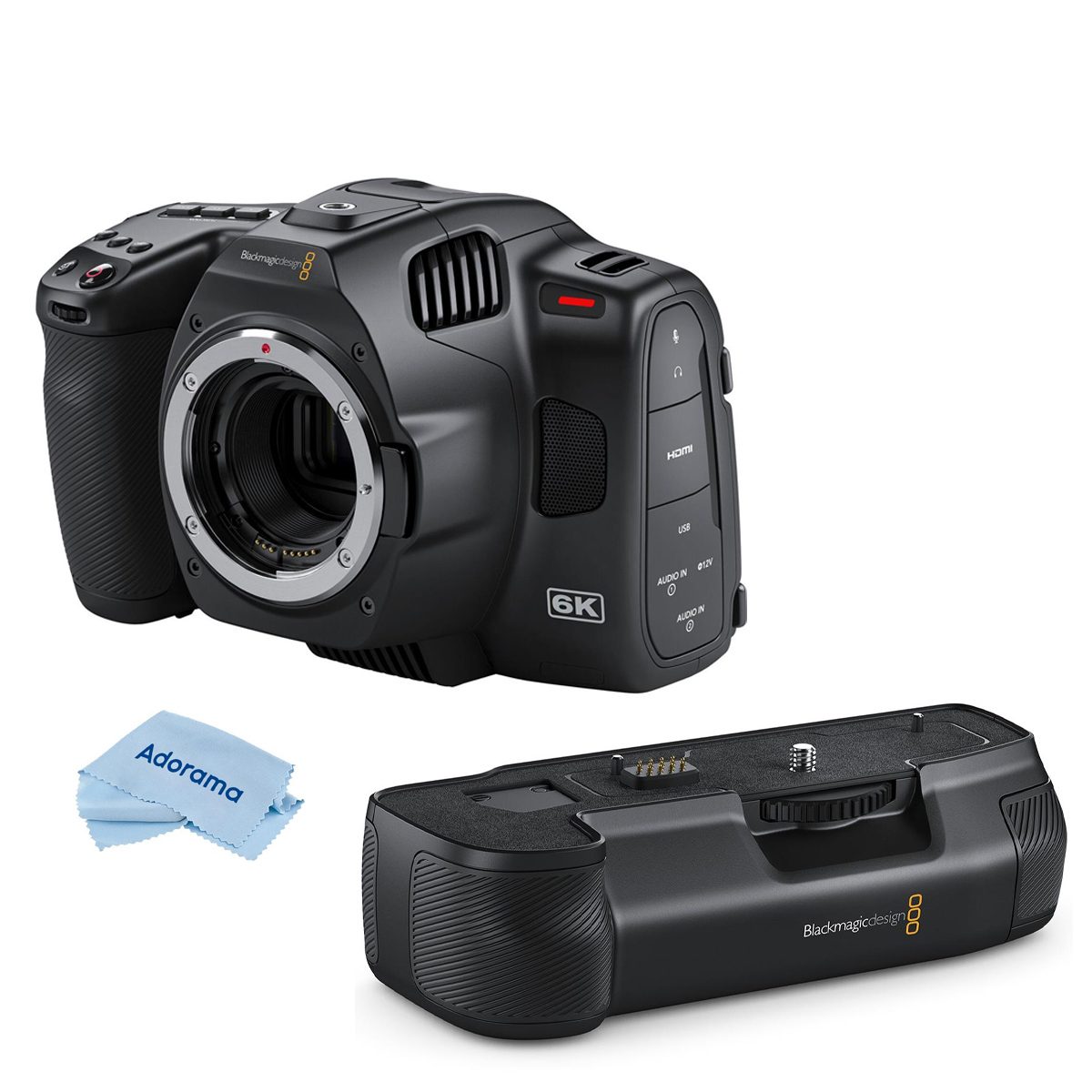 

Blackmagic Design Pocket Cinema Camera With Battery Pro Grip