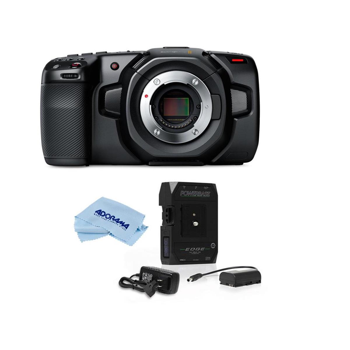 Image of Blackmagic Design BMPCC Pocket Cinema Camera 4K With Core 14.8V 49Wh Battery