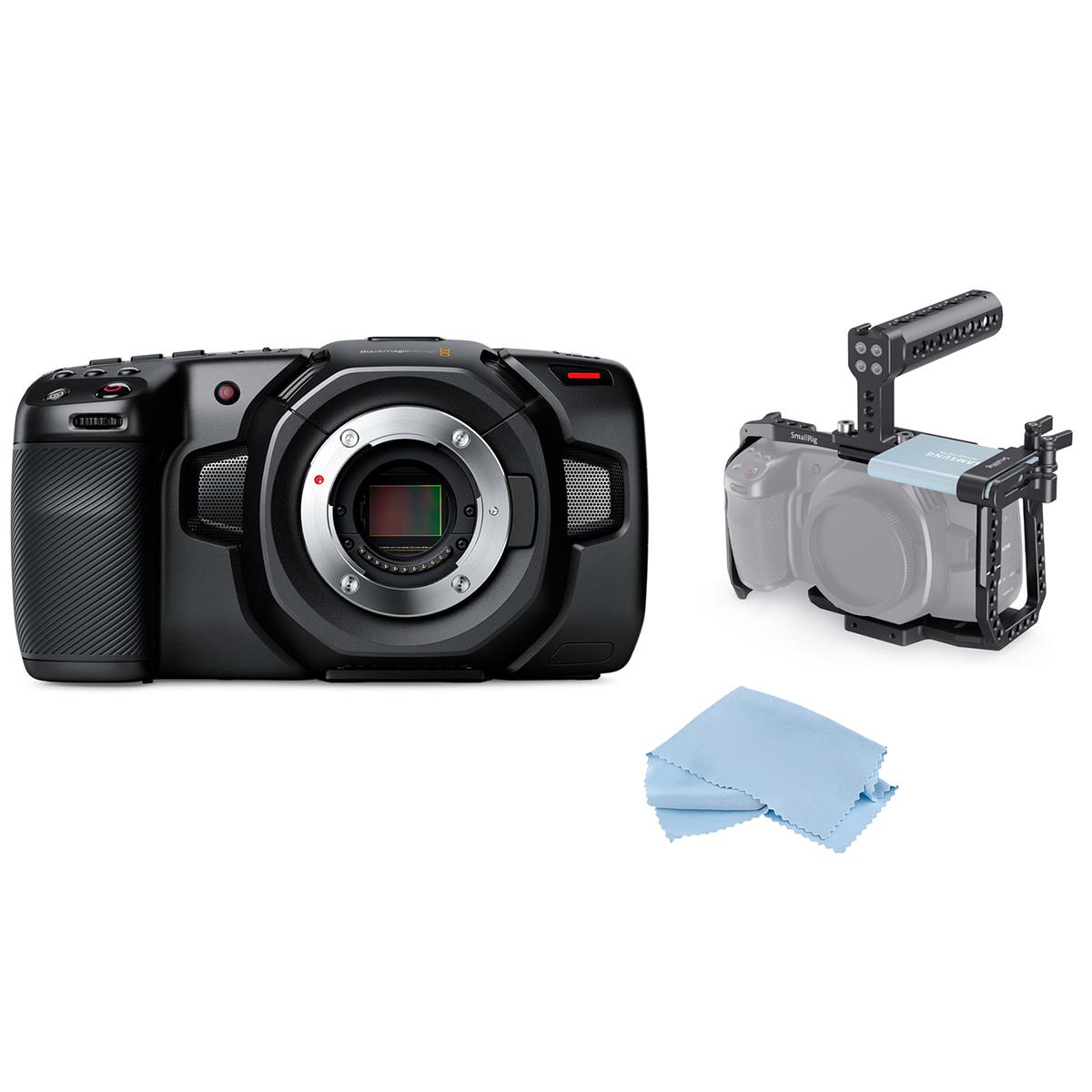 Image of Blackmagic Design Blackmagic Pocket Cinema Camera 4K with SmallRig Accessory Bundle