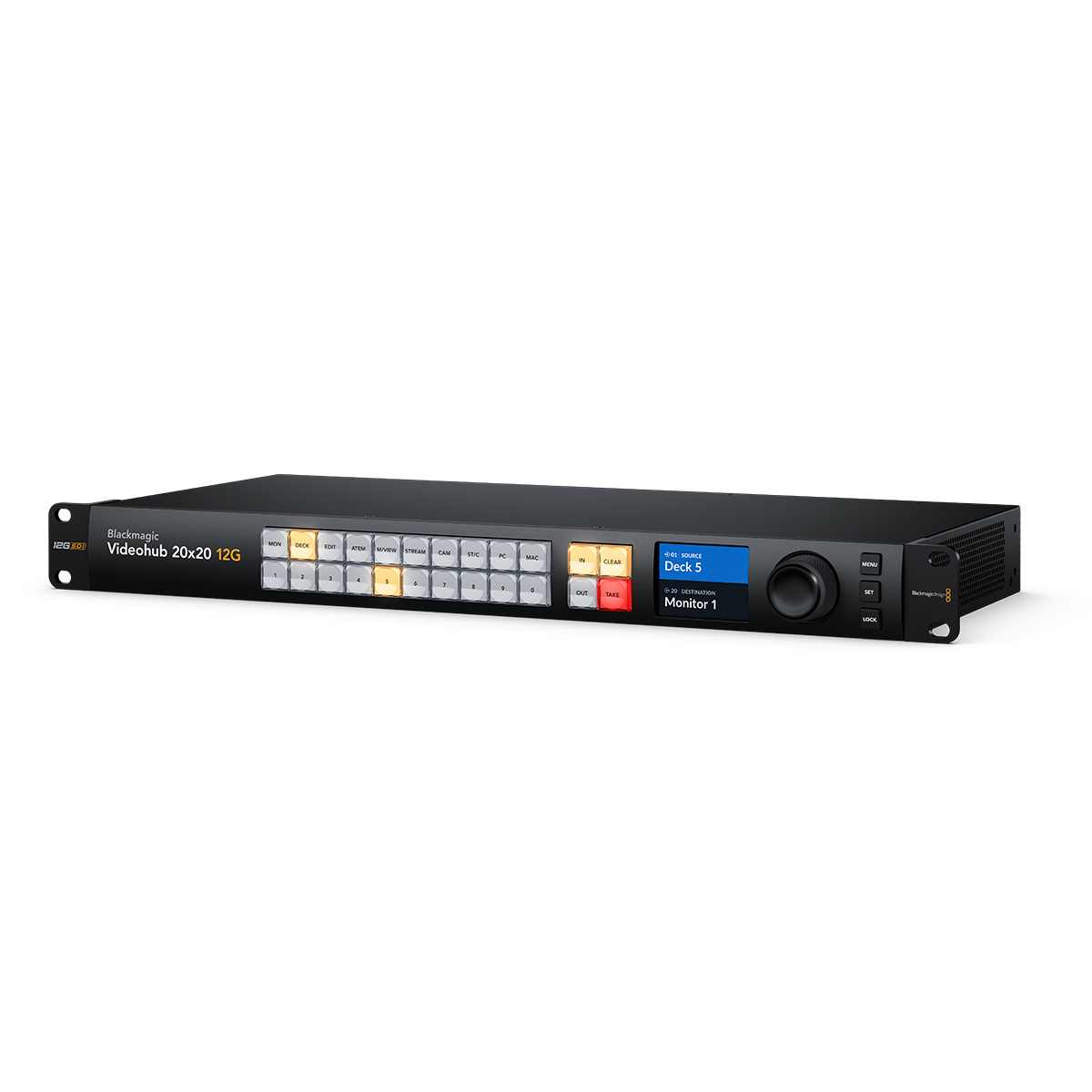 

Blackmagic Design Videohub 12G Router, 20 Inputs and 20 Outputs