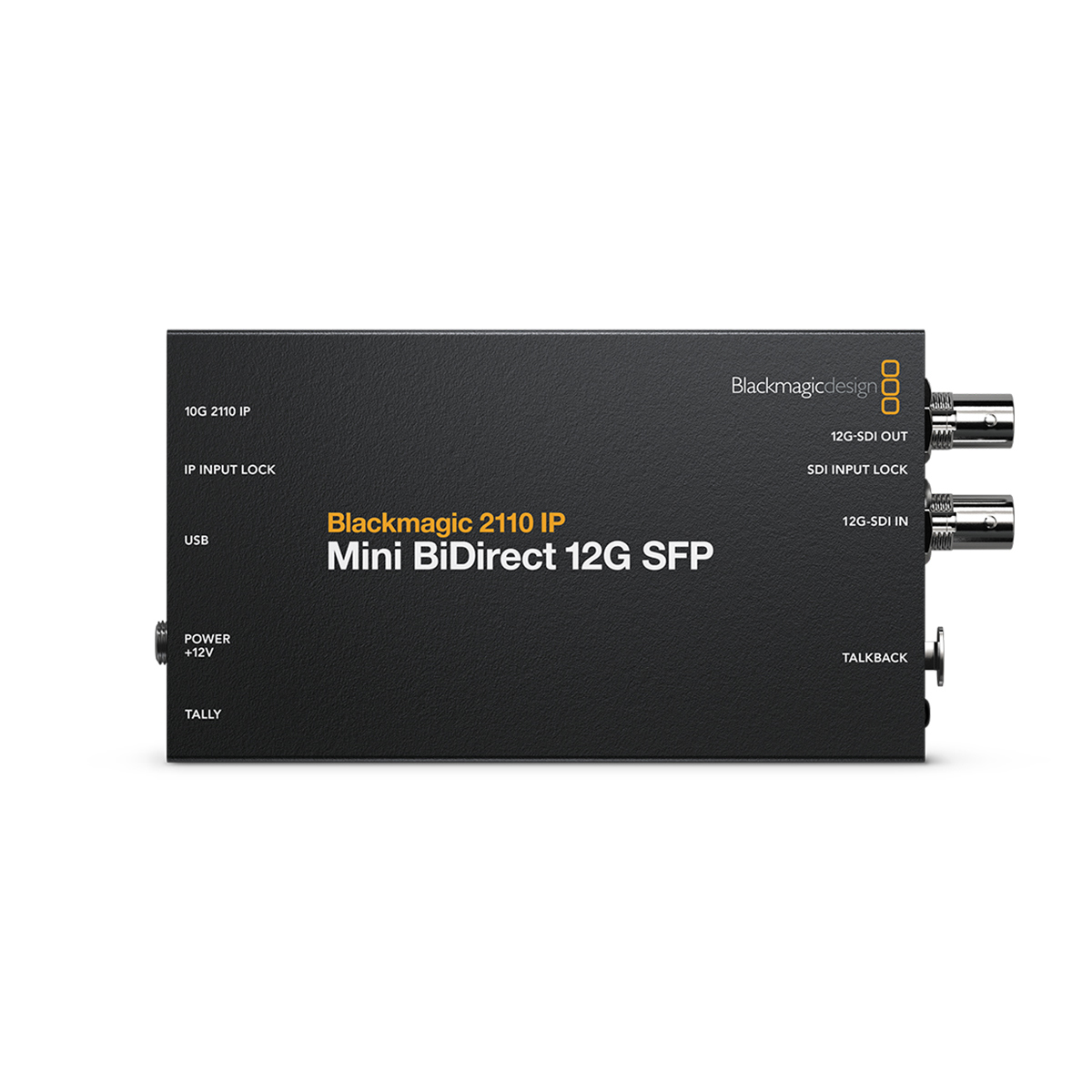 

Blackmagic Design 2110 IP Mini BiDirect 12G SFP Converter