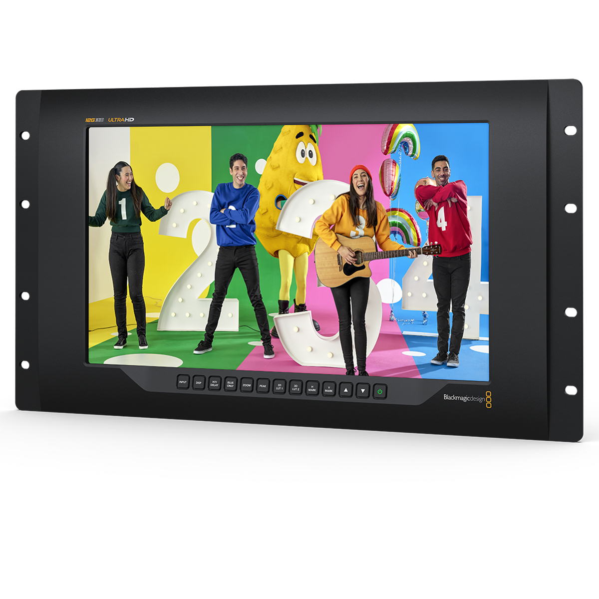

Blackmagic Design SmartView 4K G3 15.6" DCI 4K Broadcast Monitor, 6 RU