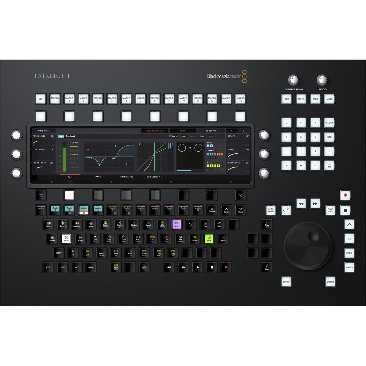 Image of Blackmagic Design Fairlight Console Audio Editor