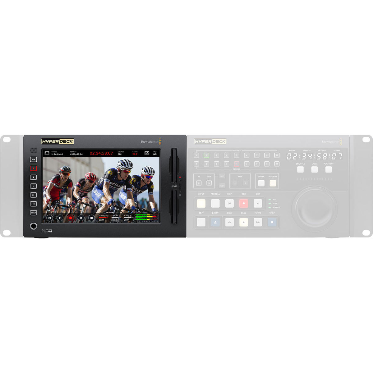 

Blackmagic Design HyperDeck Extreme 8K HDR Broadcast Deck