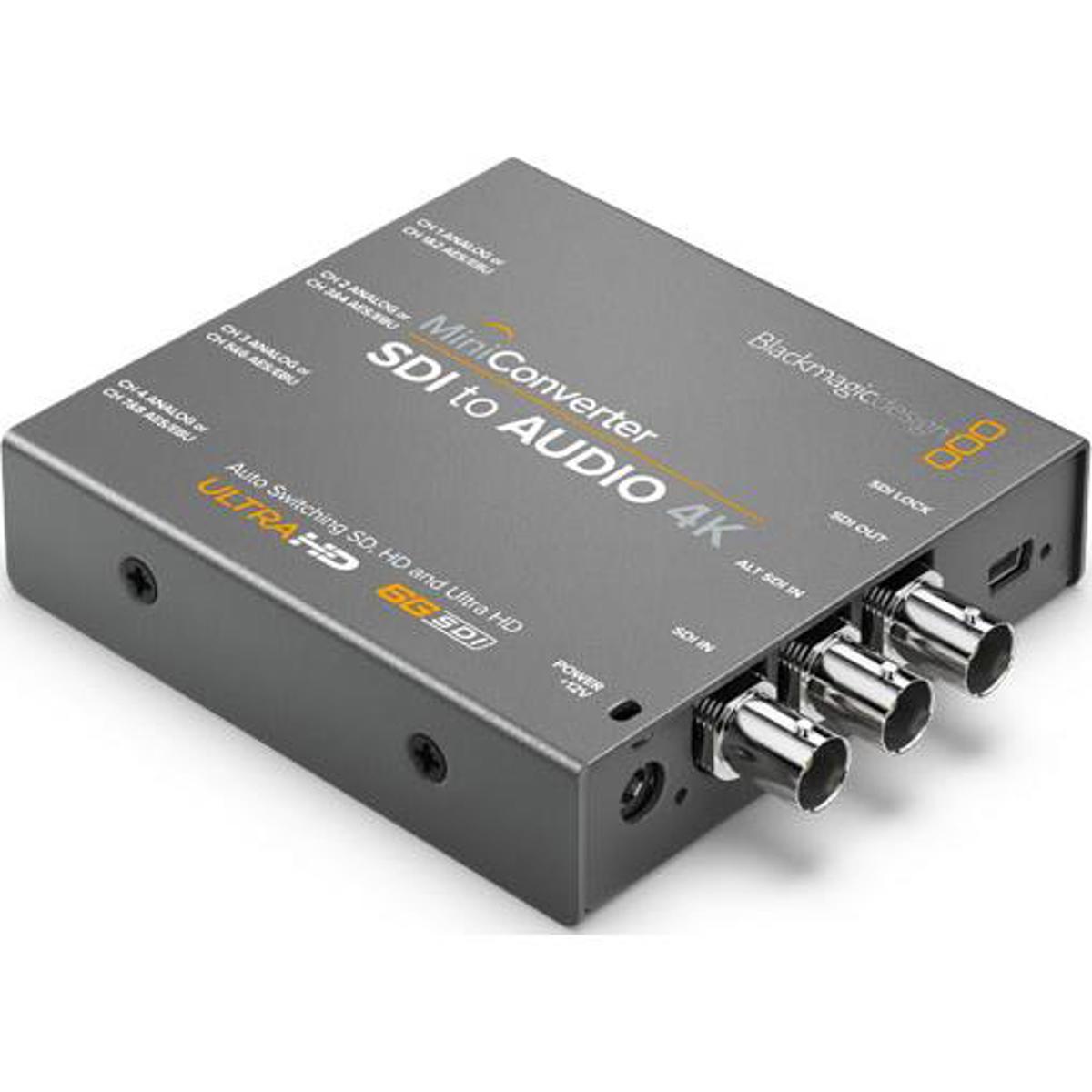 Image of Blackmagic Design SDI to Audio 4K Mini Converter