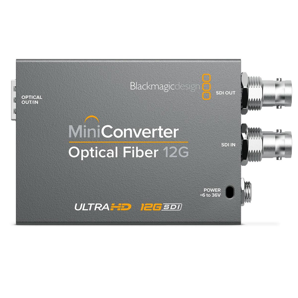 

Blackmagic Design Mini Converter Optical Fiber 12G