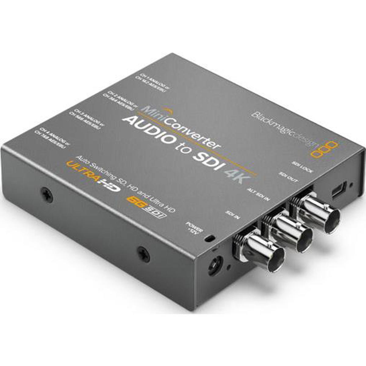 

Blackmagic Design Audio to SDI 4K Mini Converter