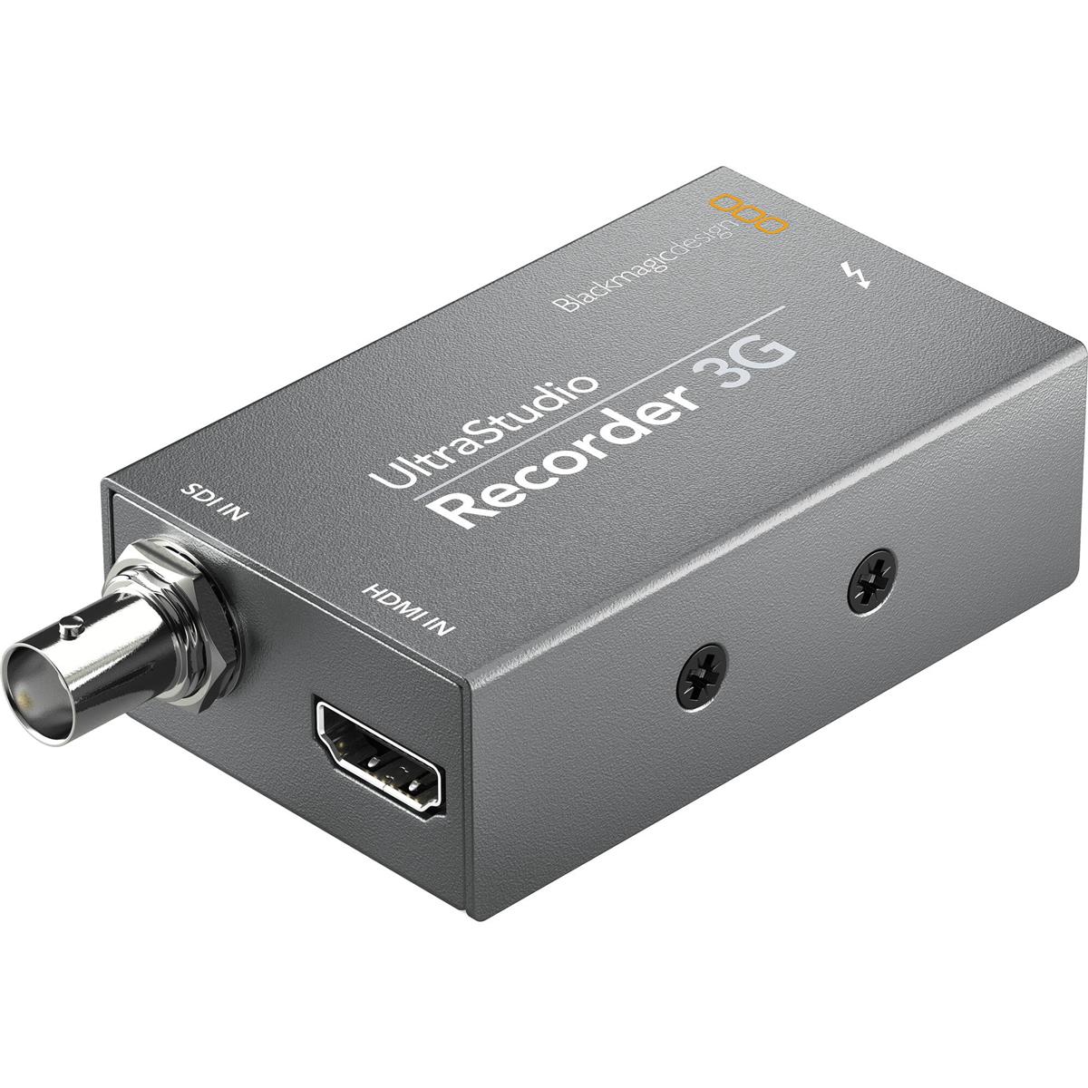 

Blackmagic Design UltraStudio Recorder 3G with Thunderbolt 3