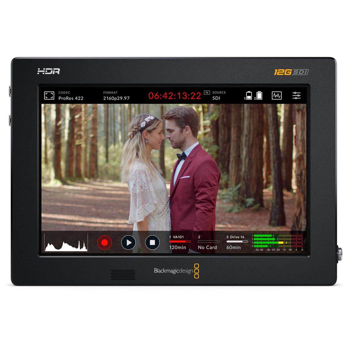 Image of Blackmagic Design Video Assist 7&quot; 12G-SDI HDMI HDR Recording Monitor