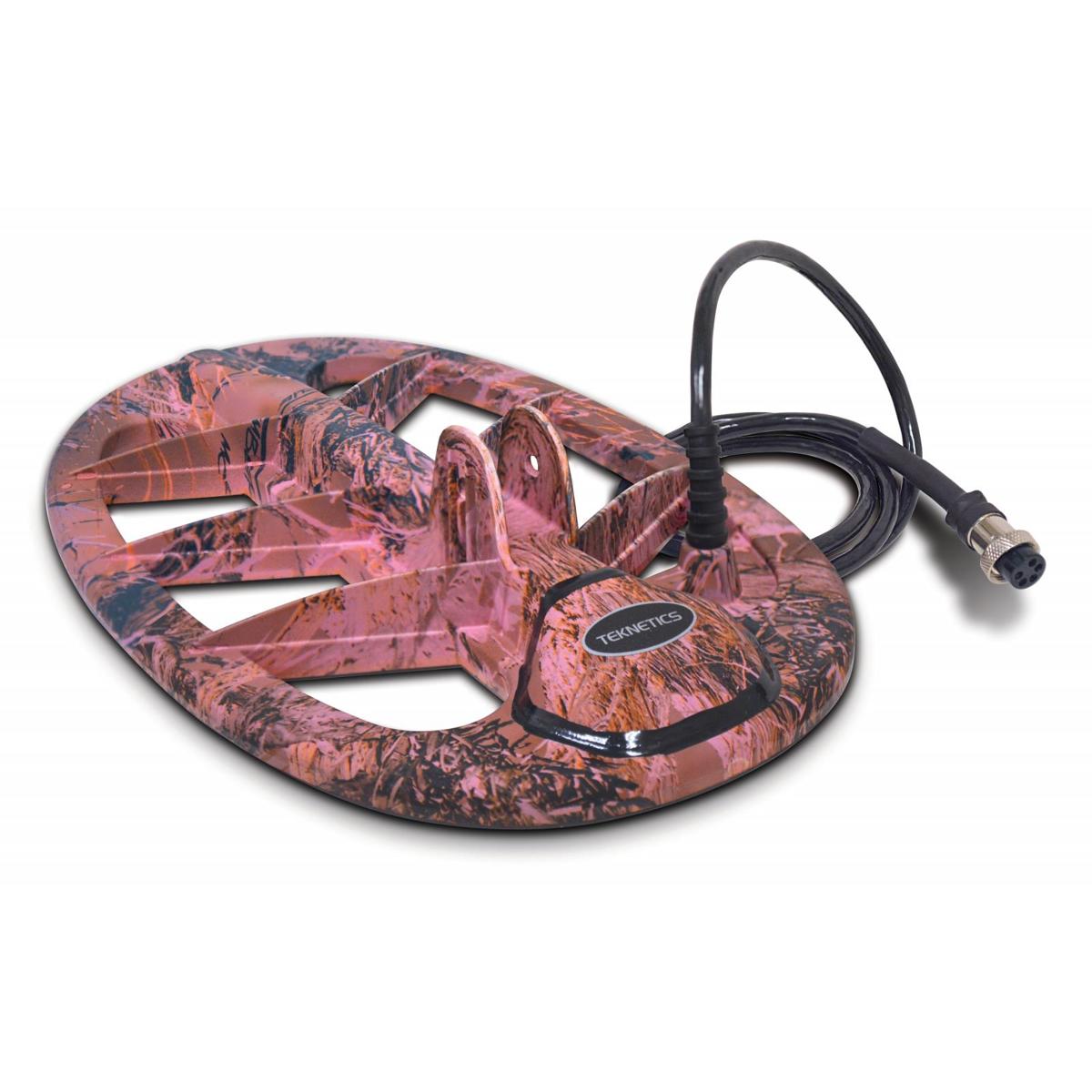 Image of Teknetics 11&quot; DD Camo-Pink Coil for G2+LTD-P Metal Detectors