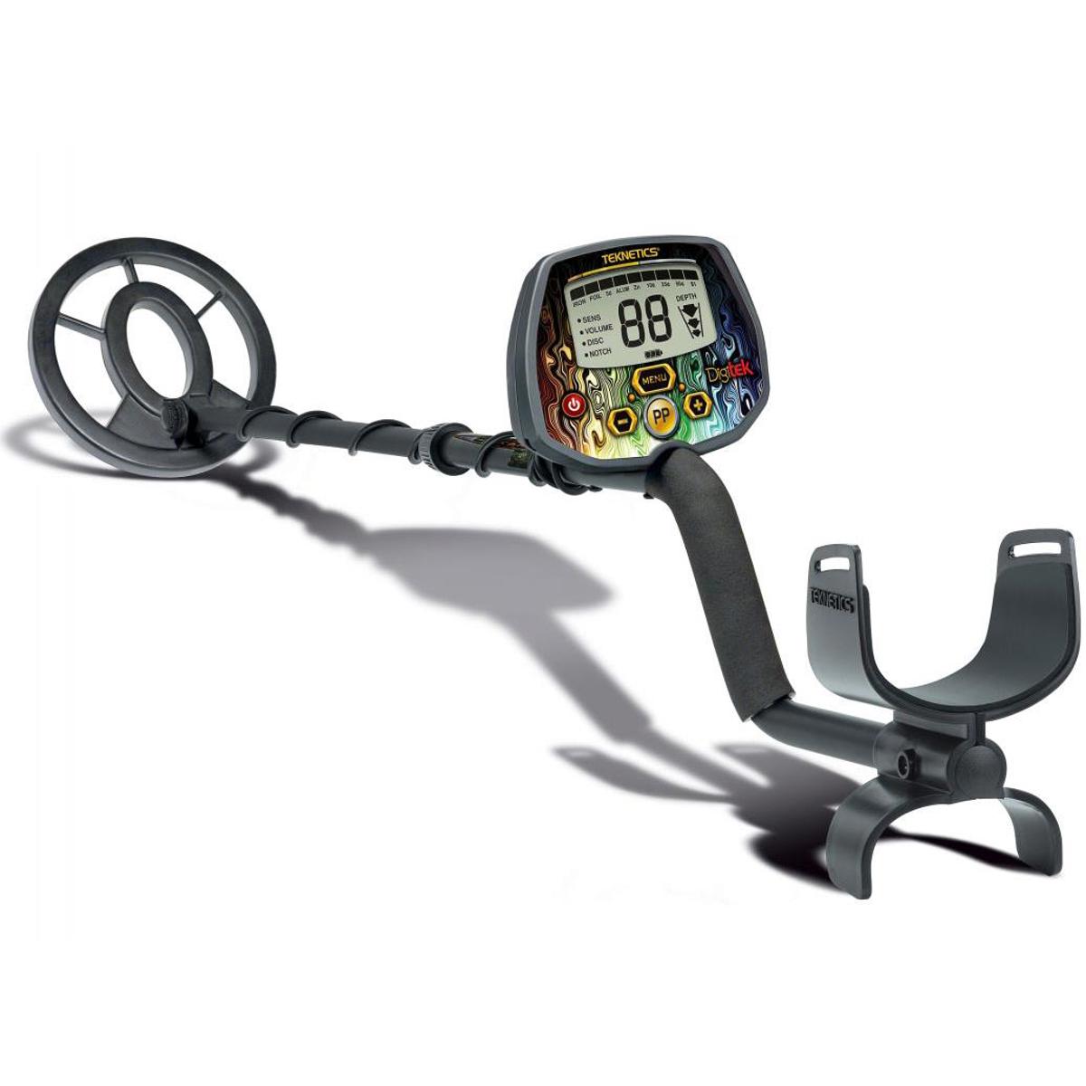 

Teknetics Digitek Metal Detector with 7" Concentric Waterproof Coil, 7.69 kHz