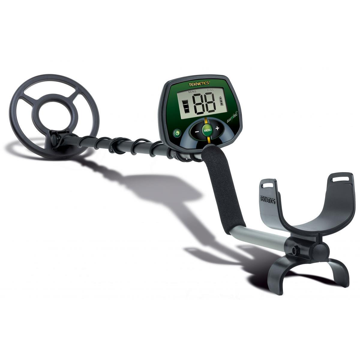 Image of Teknetics EuroTek Metal Detector with 8&quot; Concentric Coil &amp; Target ID