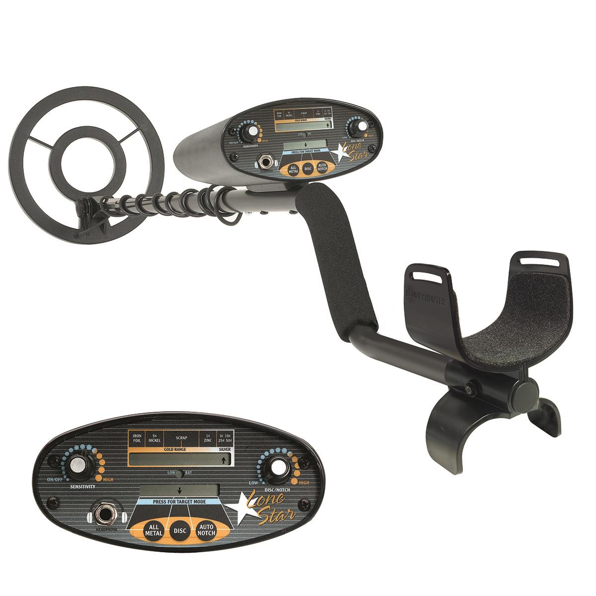 Image of Bounty Hunter Lone Star Metal Detector with 8&quot; Search Coil