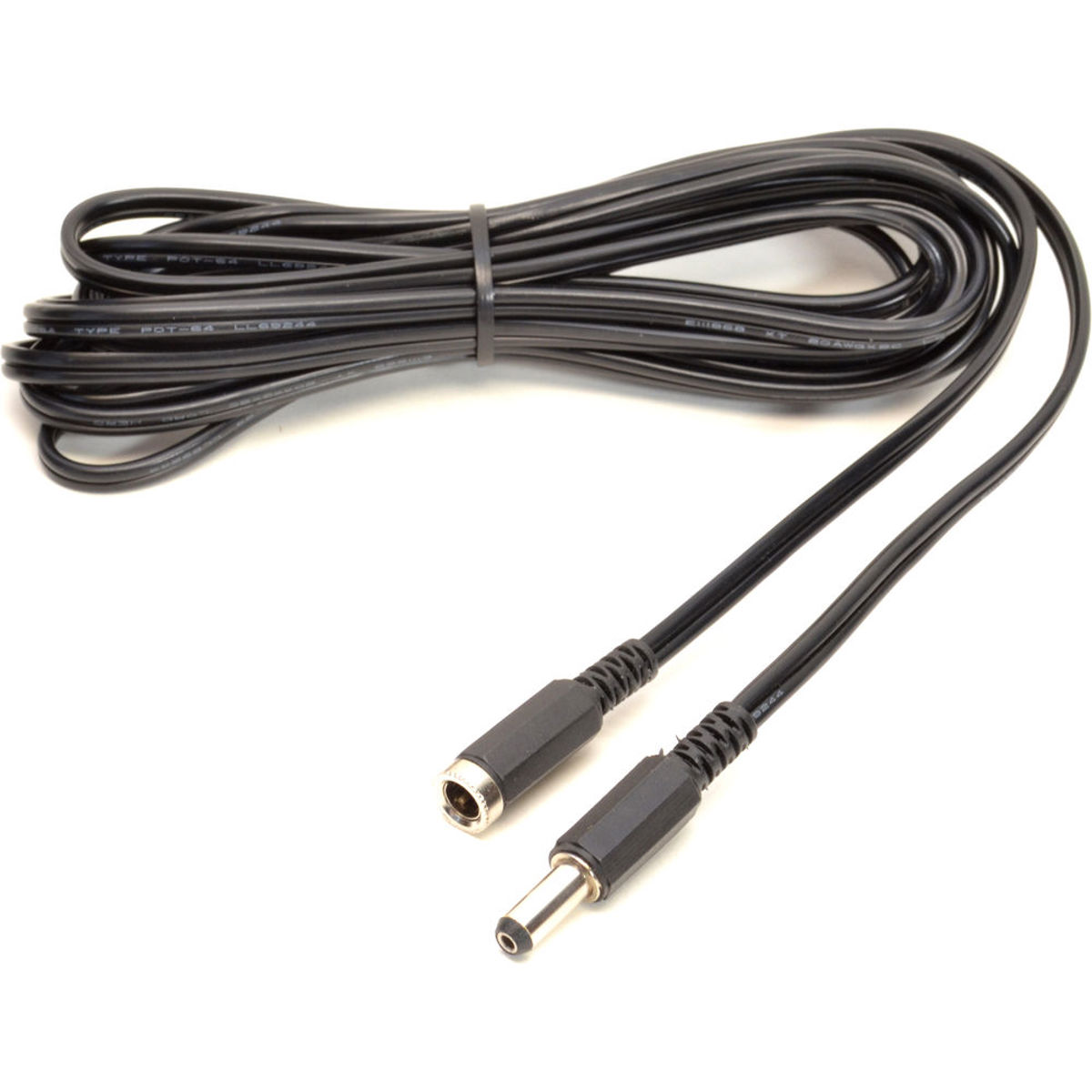 Image of Bescor 21MF10 10' 2.1mm Power Plug Female - 2.1mm Male Power Plug Extension Cord