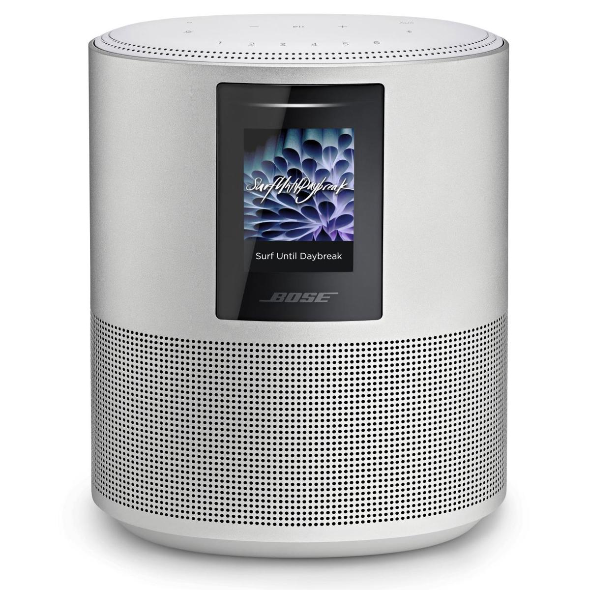 

Bose Home Speaker 500 Wireless Speaker with Amazon Alexa, Luxe Silver