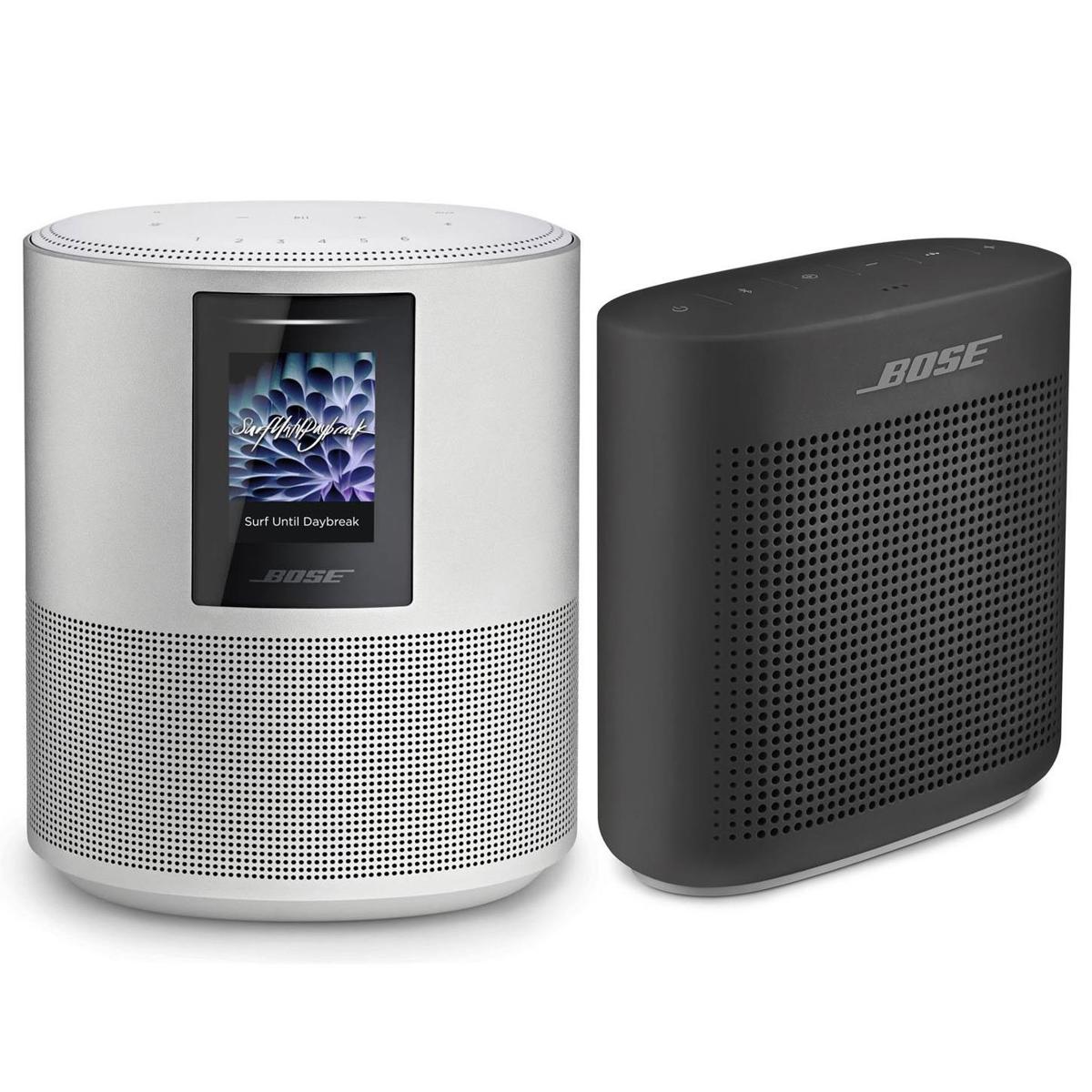 

Bose Home 500 Wireless Speaker with Amazon Alexa,Luxe Silver W/Bluetooth Speaker