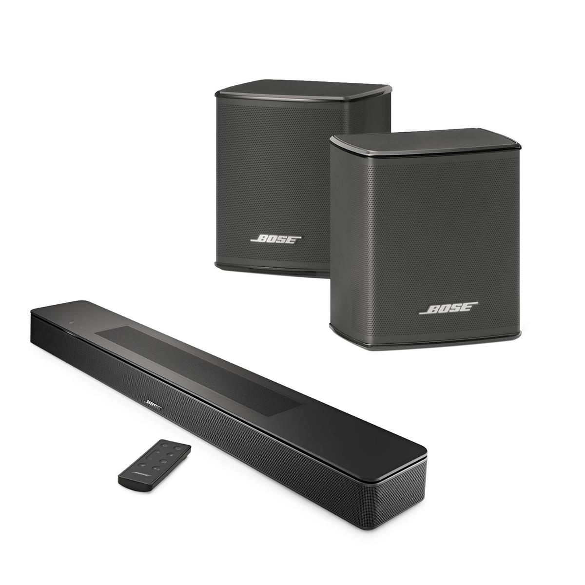 Image of Bose Smart Soundbar 600 with Wireless Surround Speakers (Pair)