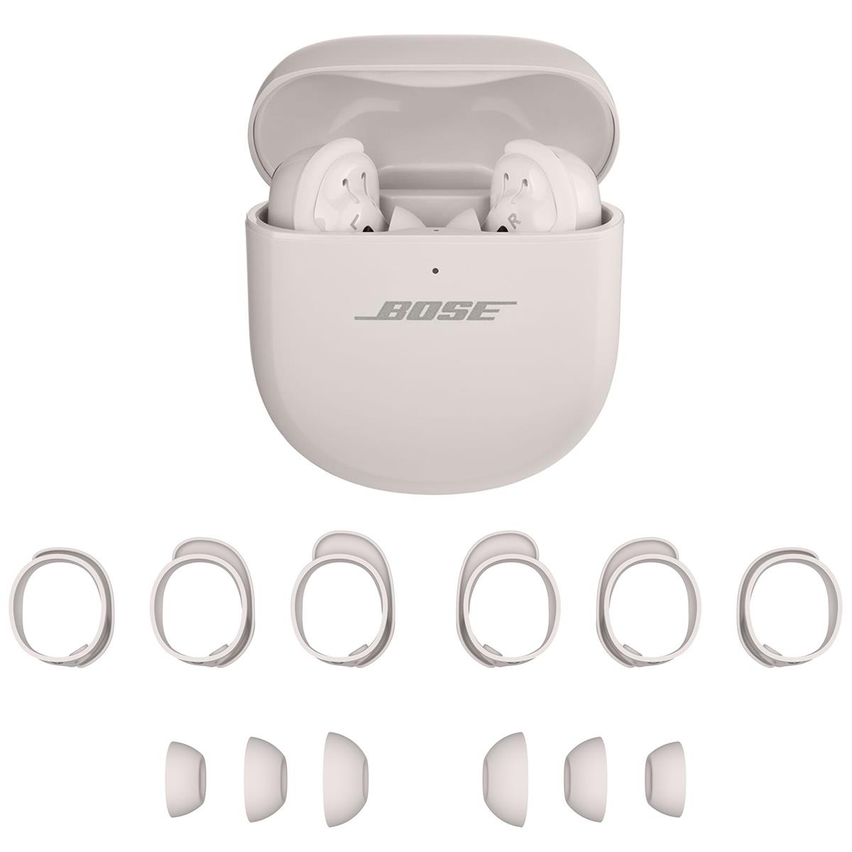 Bose QuietComfort Ultra Wireless Noise Cancelling Earbuds, White Smoke w/Fit Kit -  882826-0020-2A