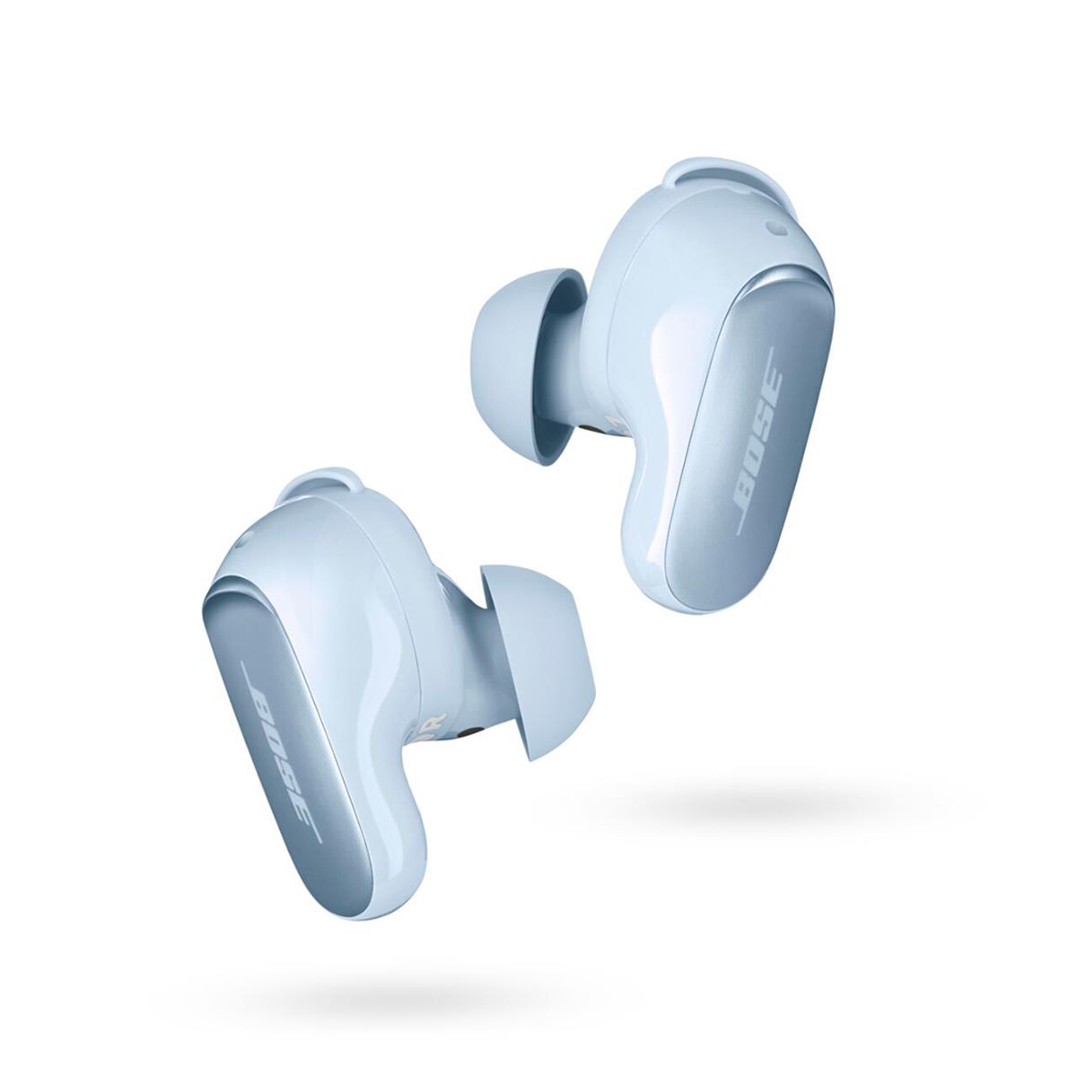 Image of Bose QuietComfort Ultra Wireless Noise Cancelling Earbuds Moonstone Blue